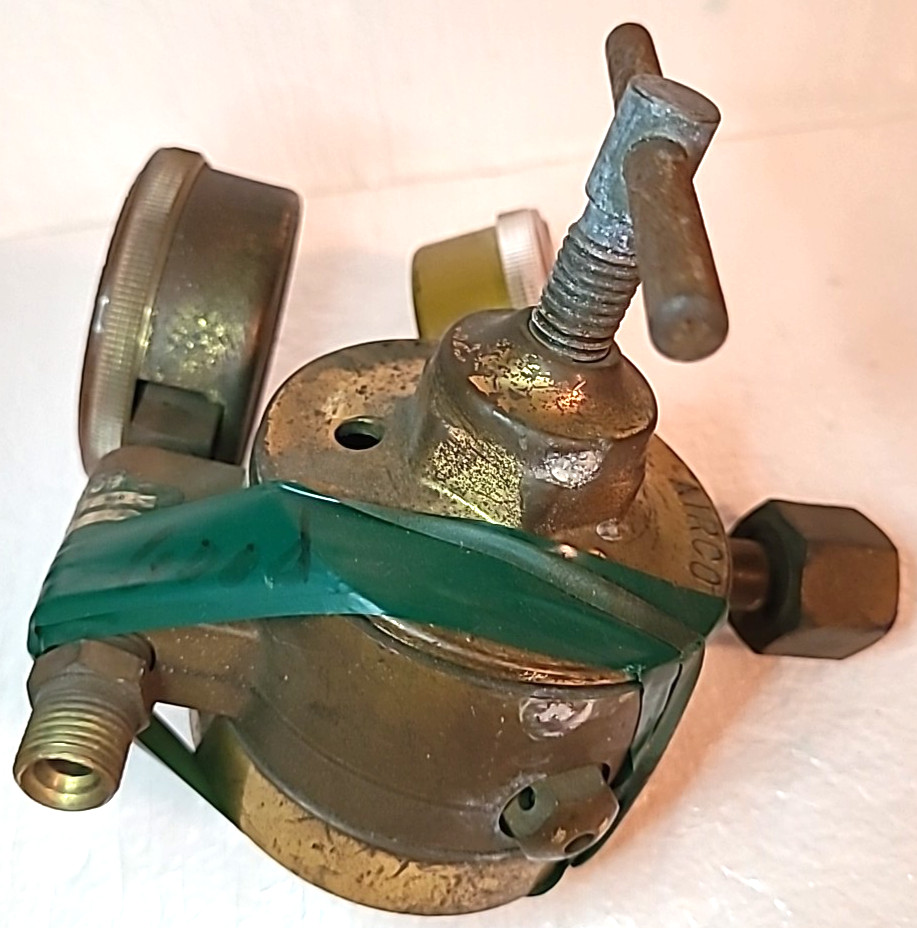 Airco 0806-8456 Oxygen Regulator 200 Psi 540 Rebuilt