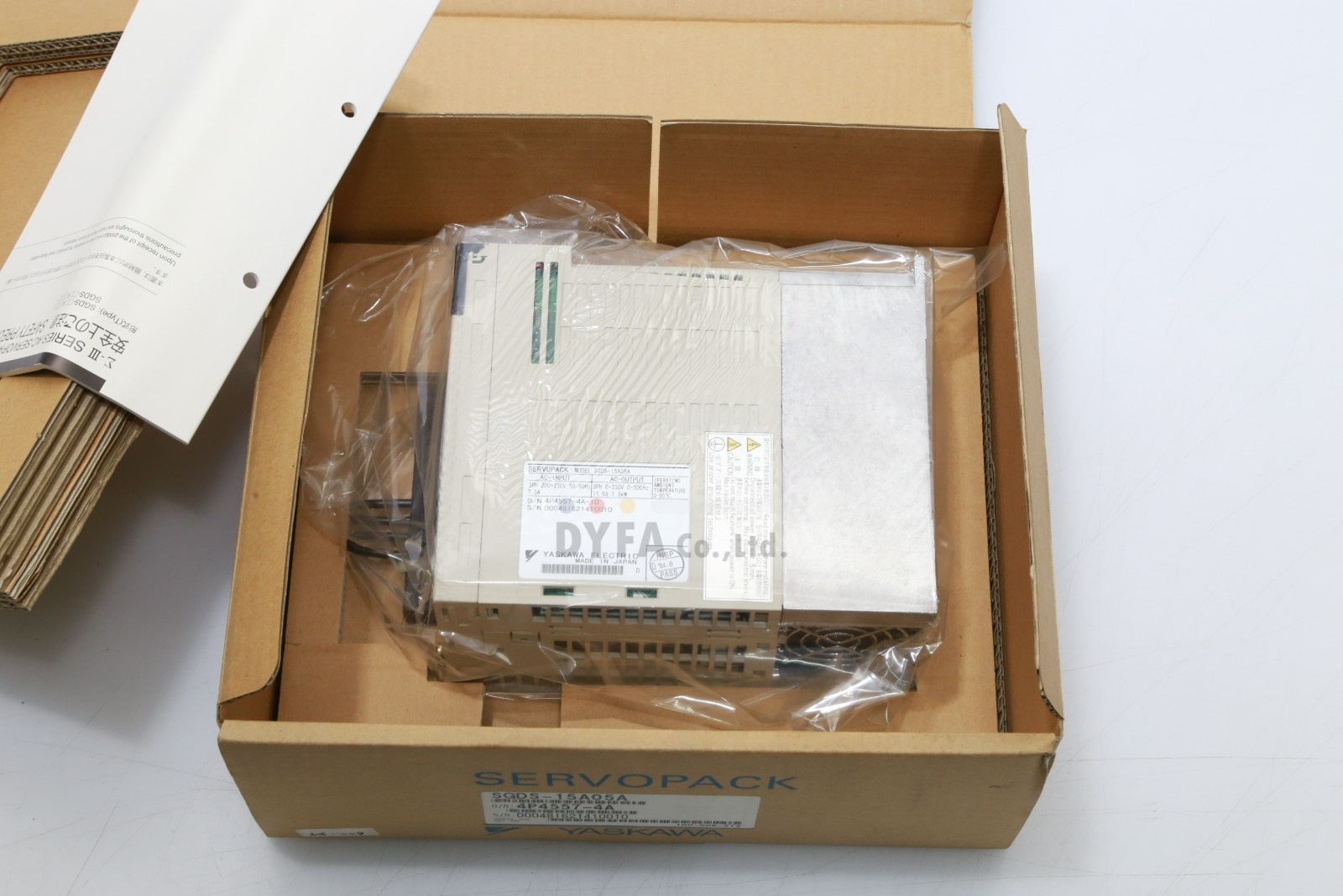 YASKAWA Genuine NIB SGDS-15A05A Servopack 1.5kW DRV-I-4927=9S36