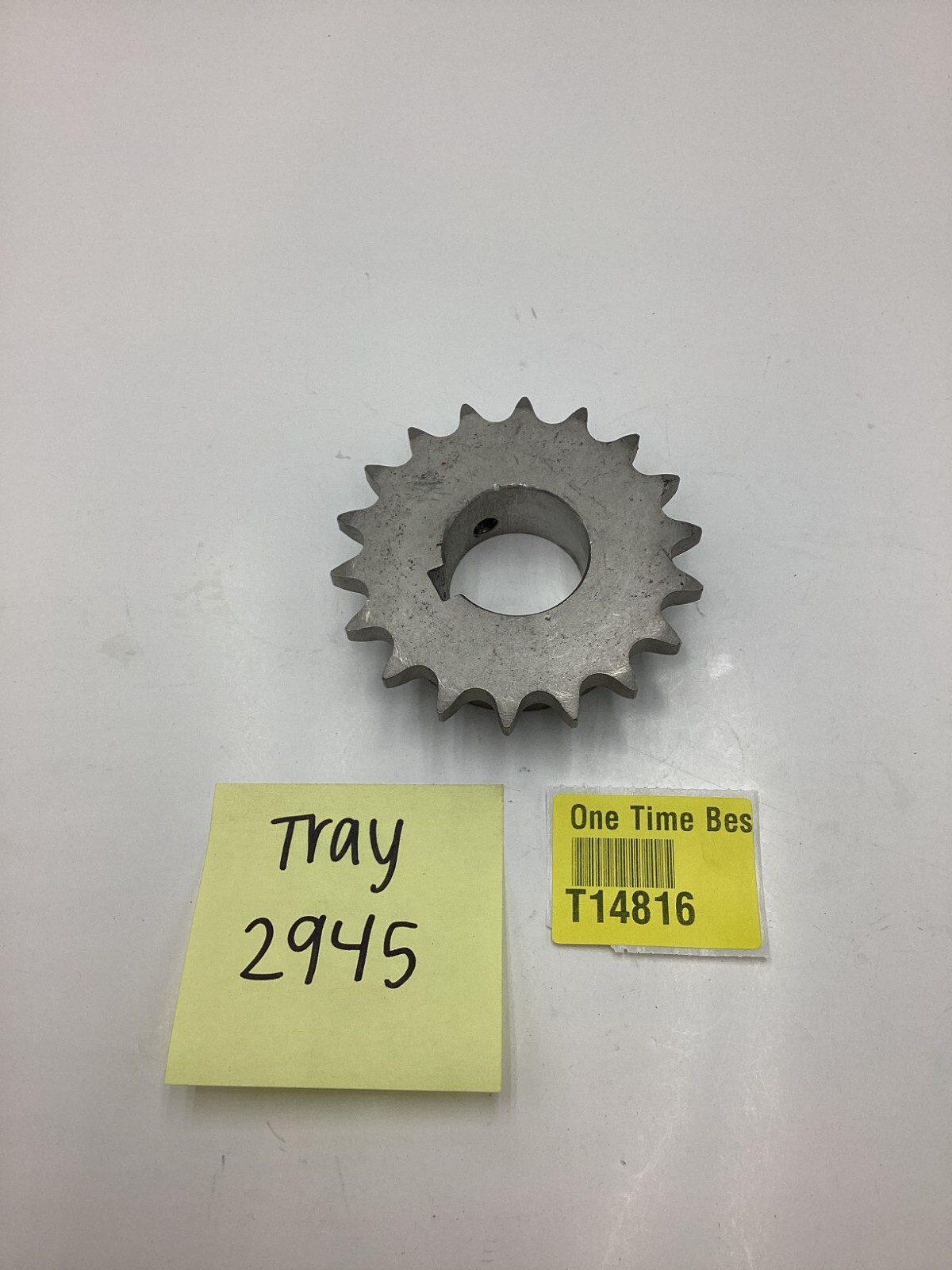 Martin 50B18SS Reborable Roller Chain Sprocket 18 Teeth 1.875 in Maximum Bore