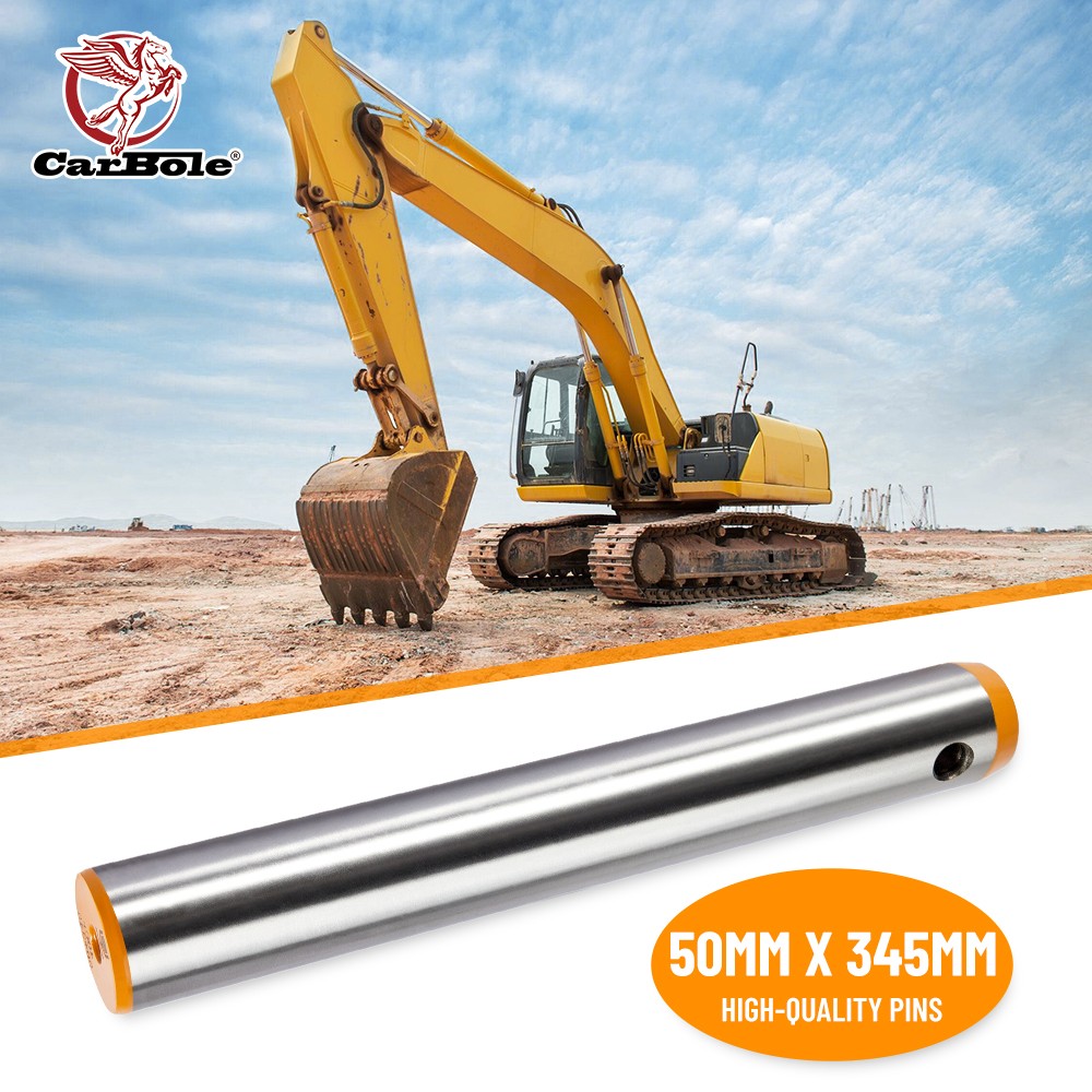 50mm x 345mm Excavator Bucket Pin for CAT Komatsu Hitachi Bucket Linkage Systems