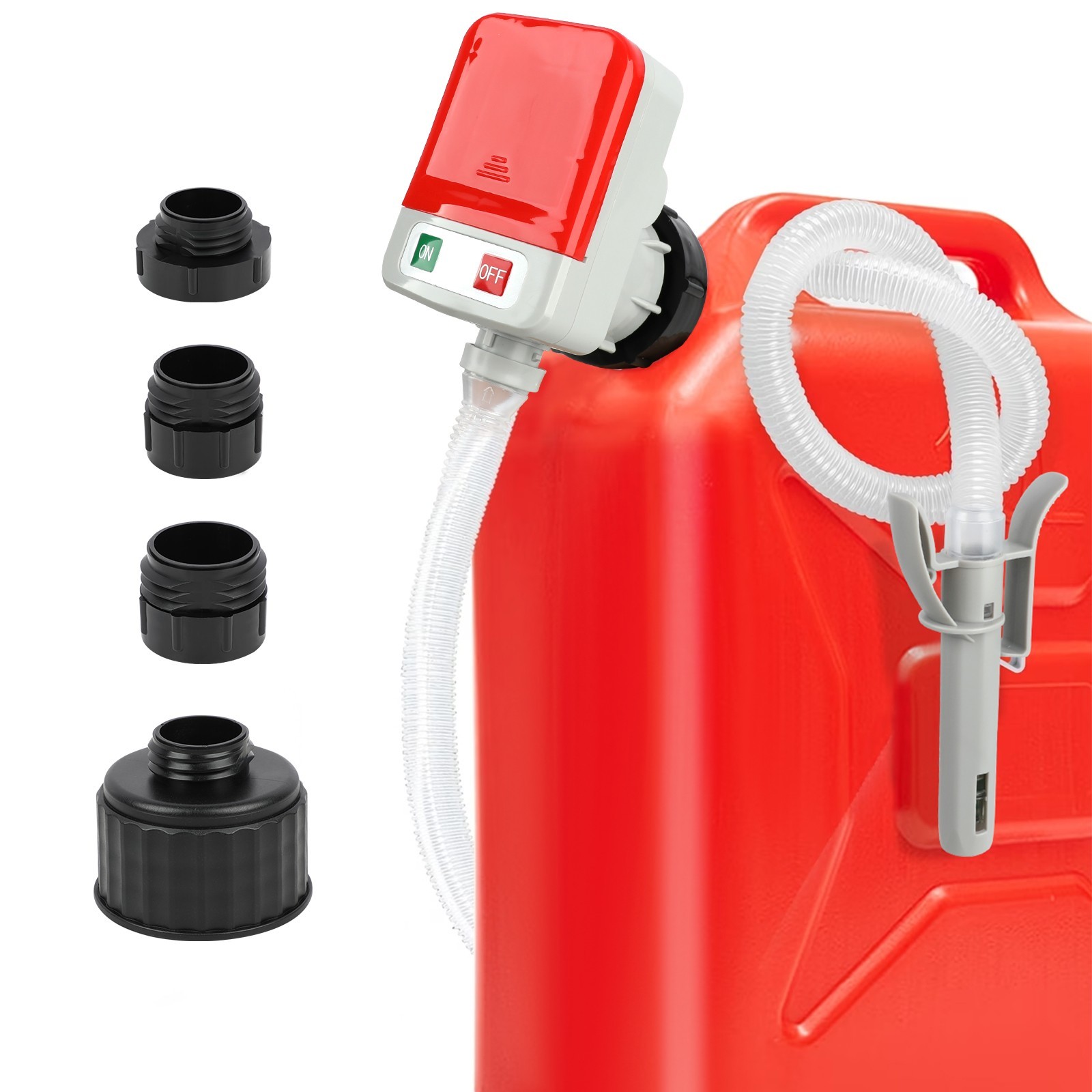 Automatic Fuel Transfer Pump with Auto-Stop, Battery Powered Fuel Transfer Pump