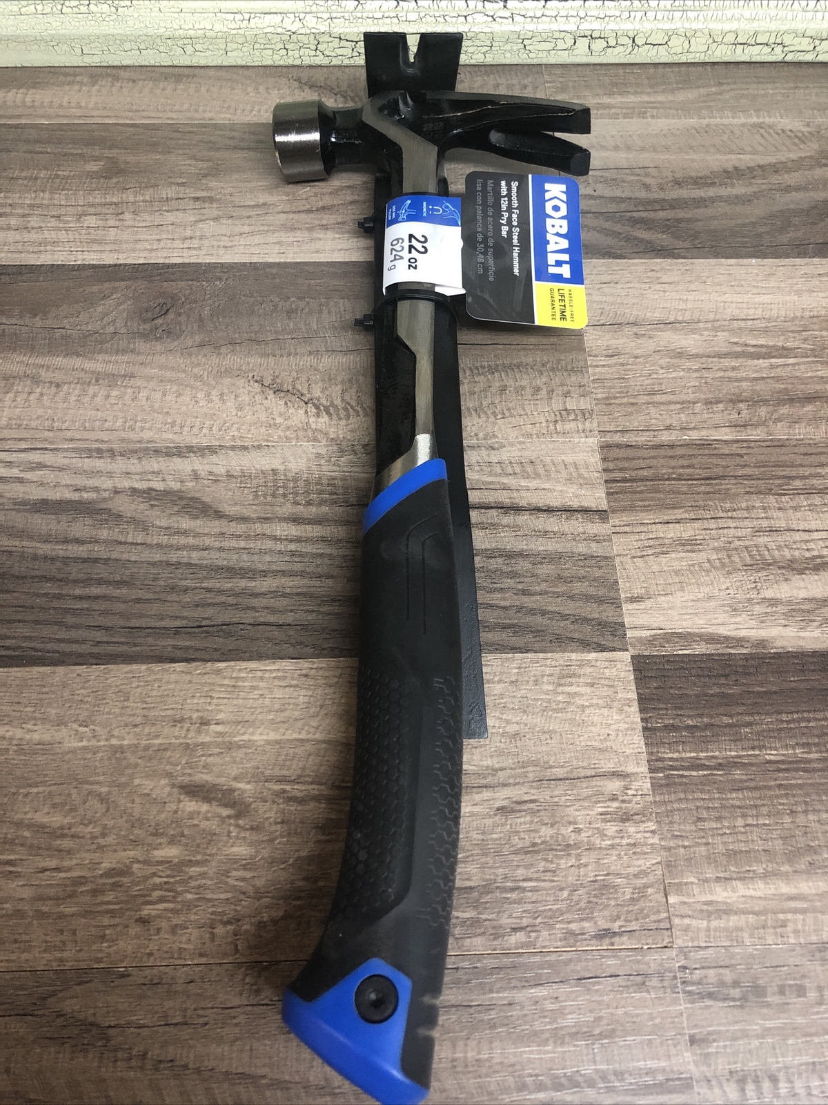 KOBALT Tools Magnetic PRO 22-Ounce Framing Hammer and 12-Inch Pry Bar Combo Pack