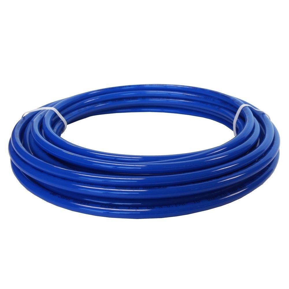 John Guest 3/8 Inch x 25 Feet LLDPE Tubing, Flexible Water Tubing for Plumbing,