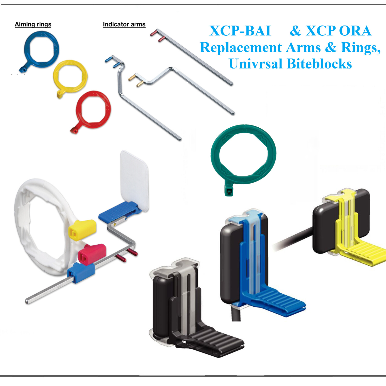 DENTAL X-RAY COMPLETE POSITIONING SYSTEM XCP KIT RINN FPS 3000 Arm, Aiming Ring