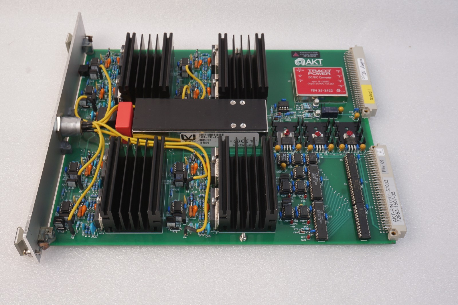AMAT AKT DYNAMIC-SEC-DRIVER BOARD D-SEC 50-04,0101-57033 REV:09 FREE SHIP