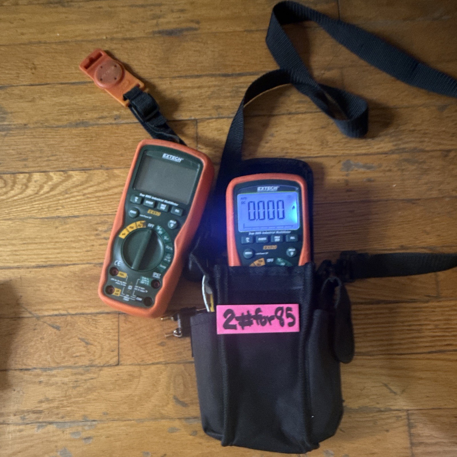 Extech EX520 True RMS Digital Handheld Multimeter CAT III 600V 4000 Count IP67
