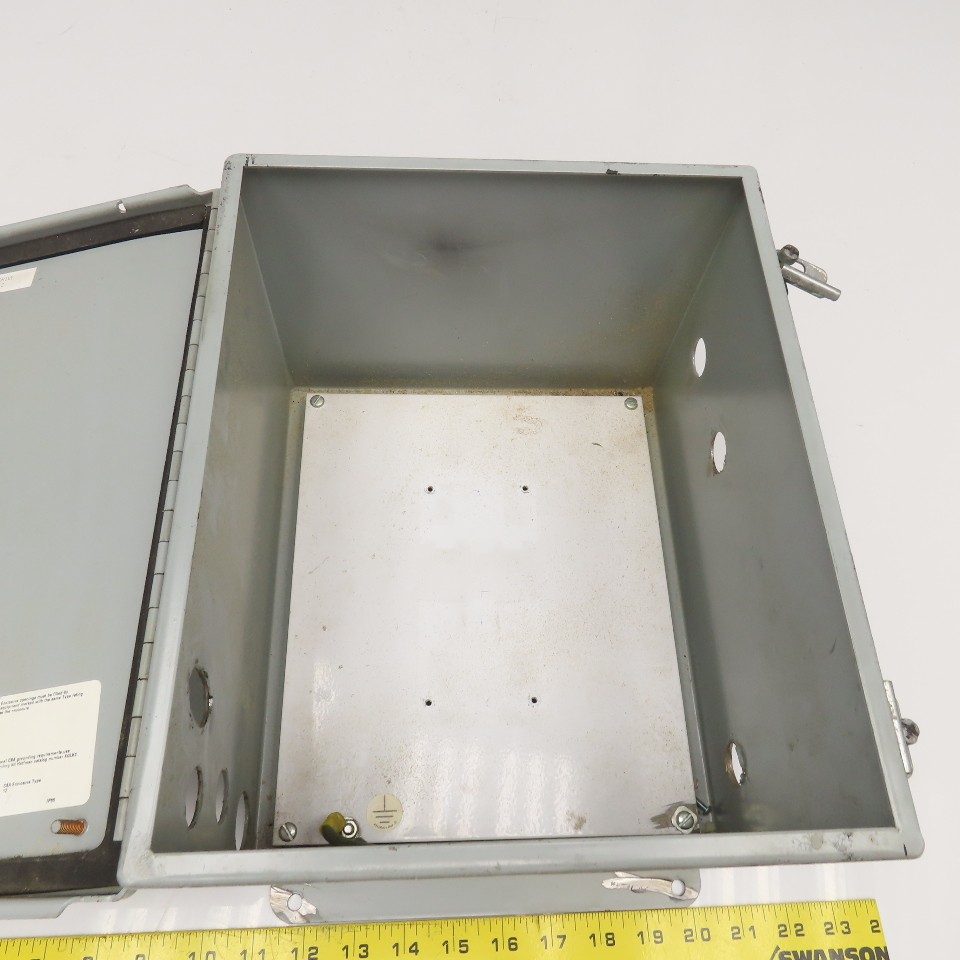 Hoffman A12108CH 12″ x 10″ x 8″ Electrical Enclosure Type 12,13