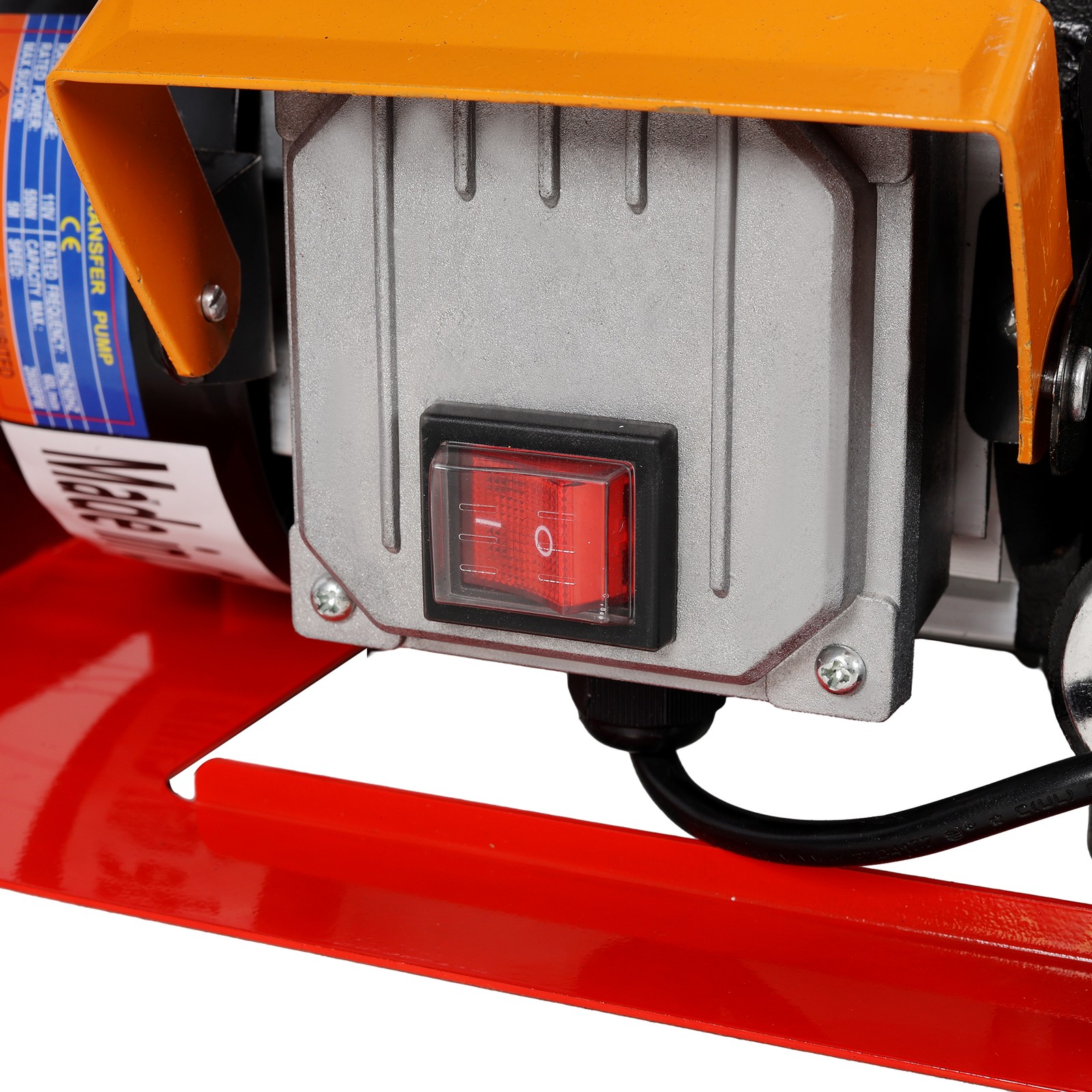 110V Diesel Fuel Transfer Pump Kit 60L/min Flow Meter 13ft Hose