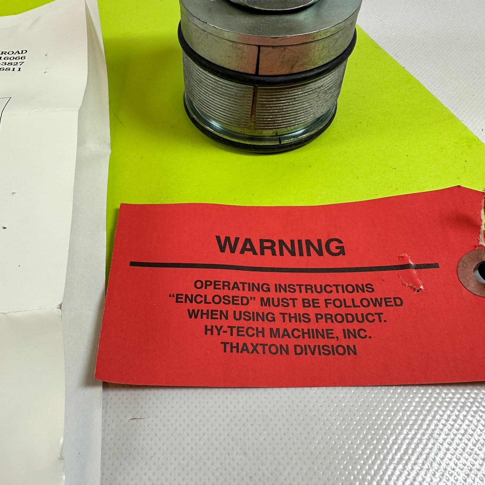 Thaxton Hy-Tech Machine 2″ Pipe Socket Weld Plug #2SWC NEW ship from USA