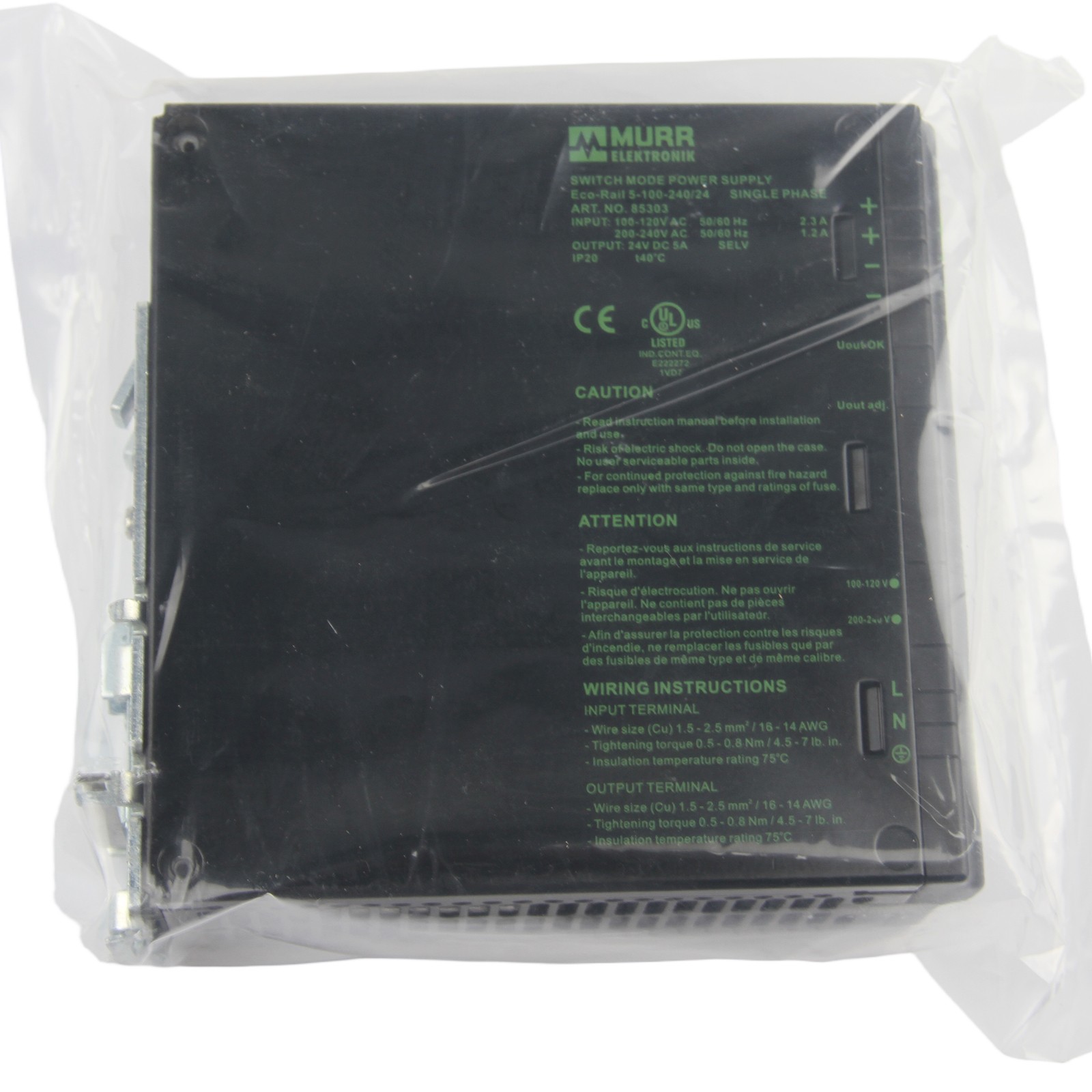 New In Box MURR 85303 Power Module