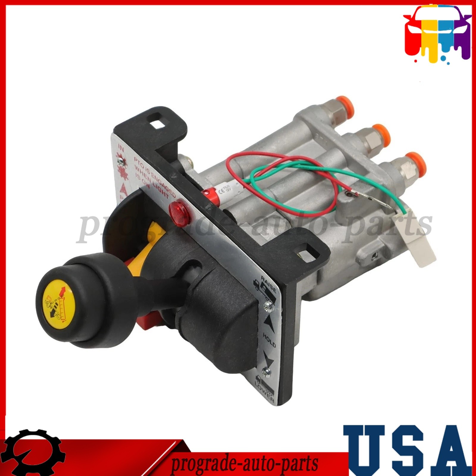 Unbranded PTO Hoist Valve K90 Air Shift Control for Dump Truck AV295 Replacement