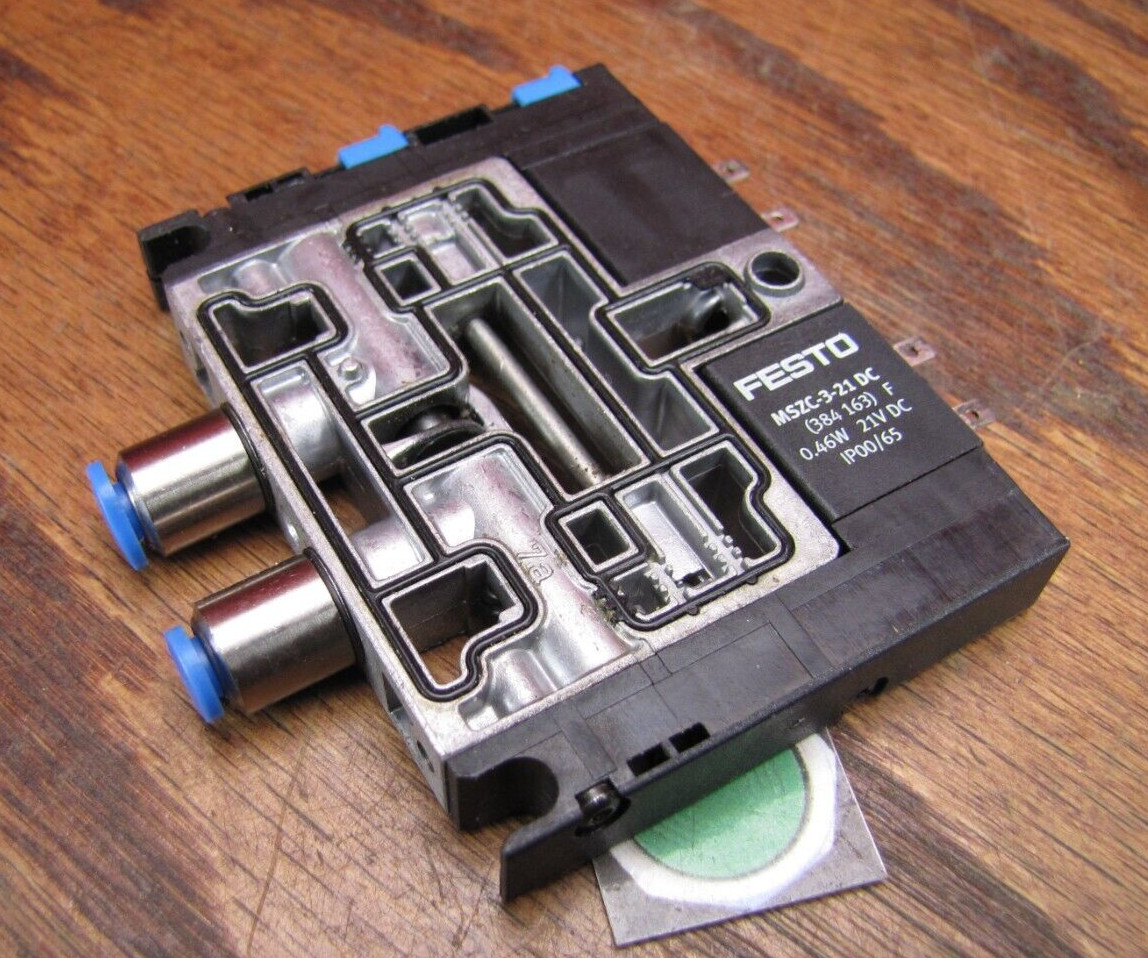 Festo Solenoid Valve MSZC-3-21 DC 21V 0.46W 384163 IP00/65 w/ 161417 P2023