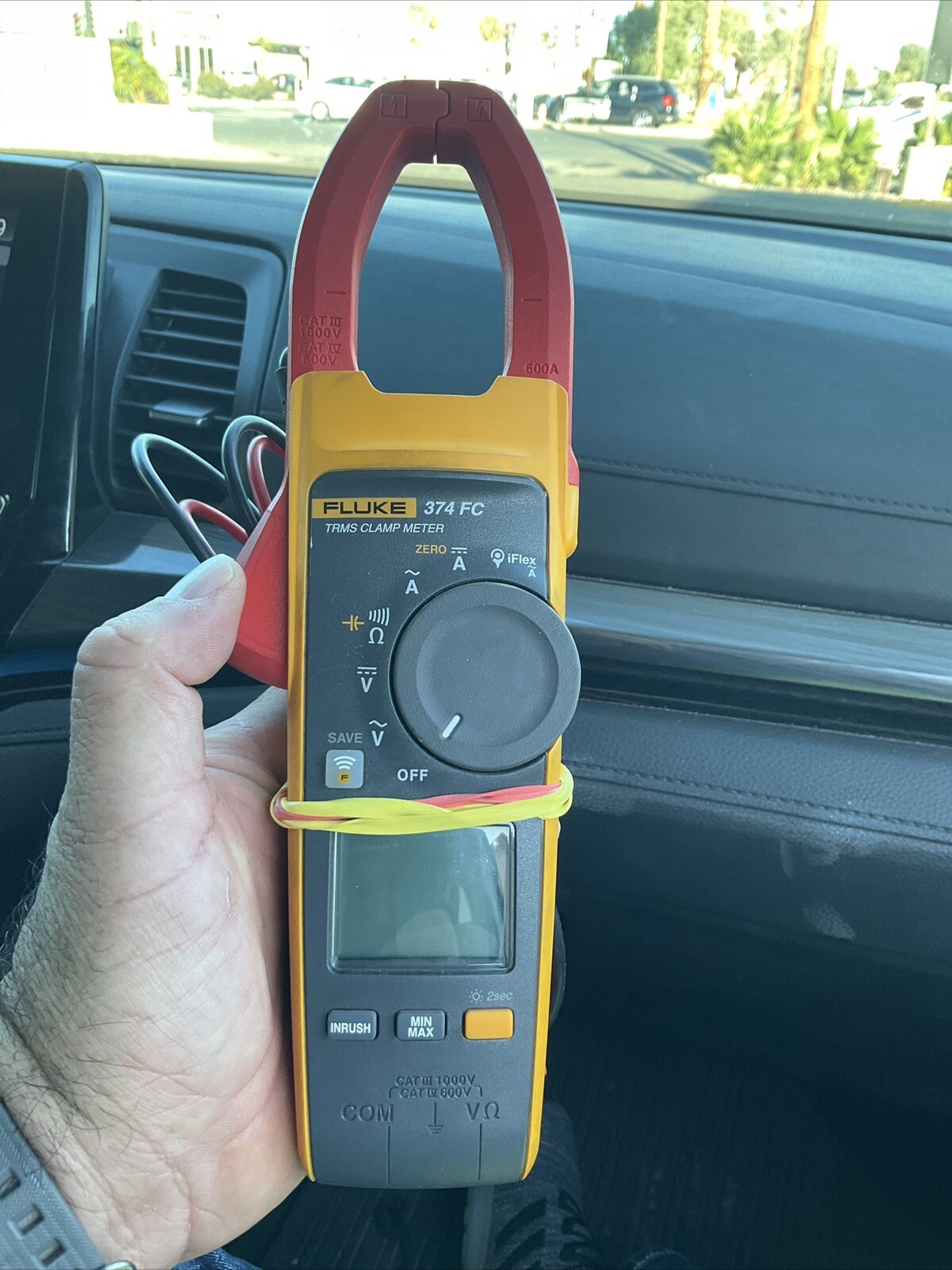 FLUKE 374 FC 4696001 AC/DC TRMS Wireless Clamp