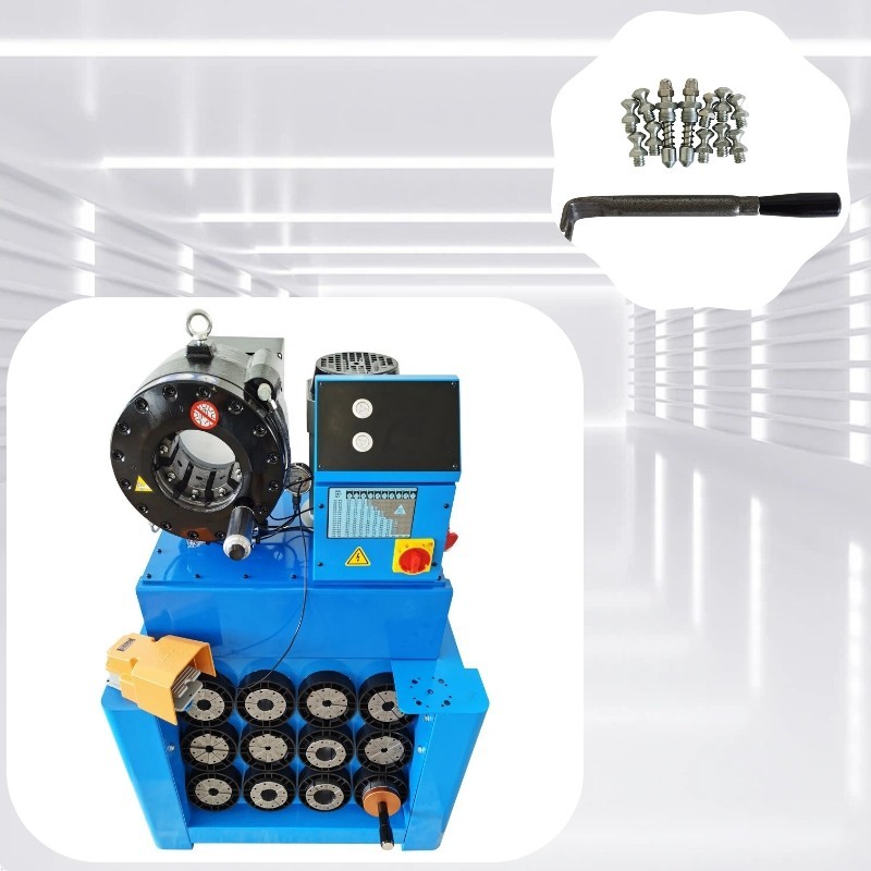 480V 3PH 0.55″-2.72″ High Pressure Hose Crimper Hydraulic Hose Crimping Machine