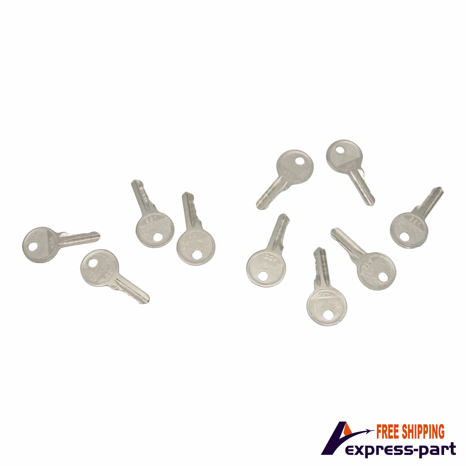 NEW 10 Keys 455 104466 FOR Genie Skyjack Snorkel Terex Vermeer Upright Lifts