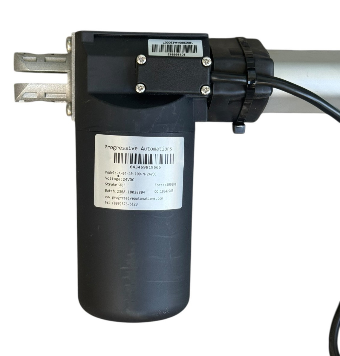 Progressive Automations PA-04-40-100-N 24VDC Linear Actuator 40″ Stroke