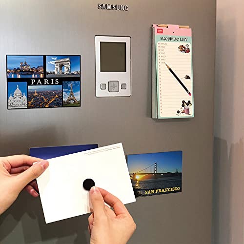 120pcs Magnetic Dots with Adhesive Backing 0.8″ Diameter, Strong 3M Adhesive