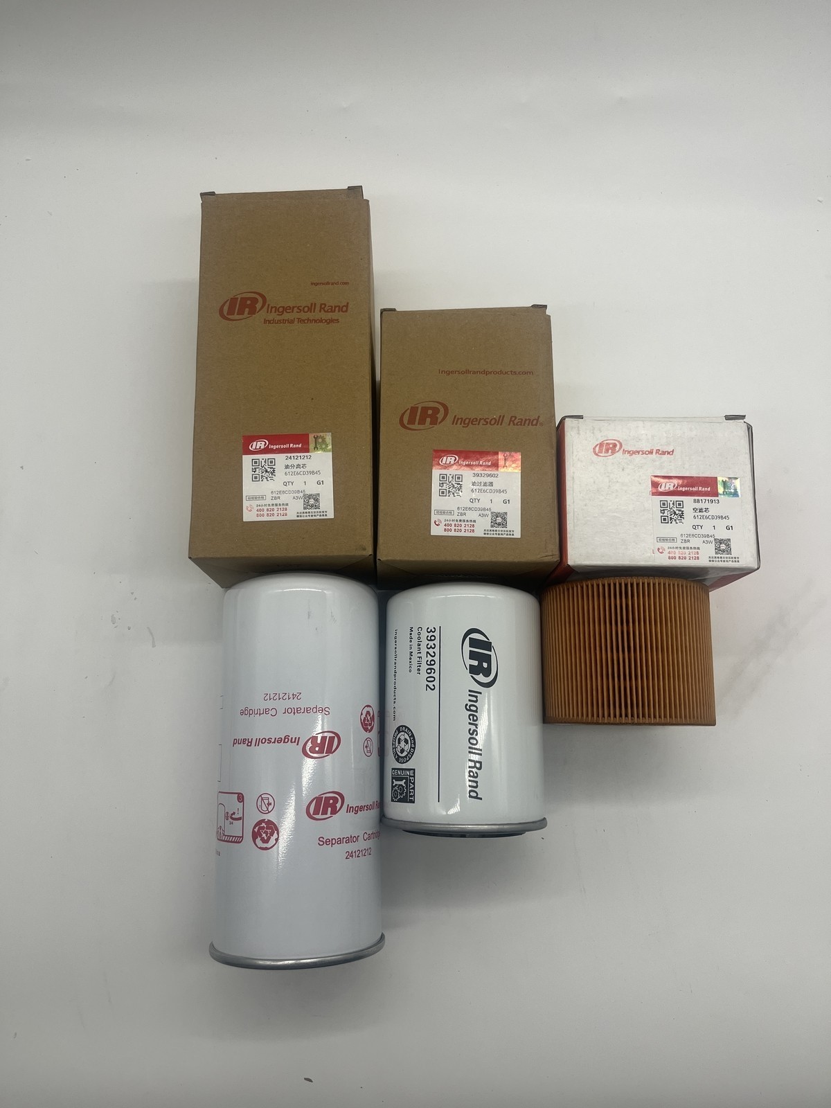 Filter Kit 24121212 39329602 88171913 OEM Ingersoll Rand Air Compressor UP5 UP6