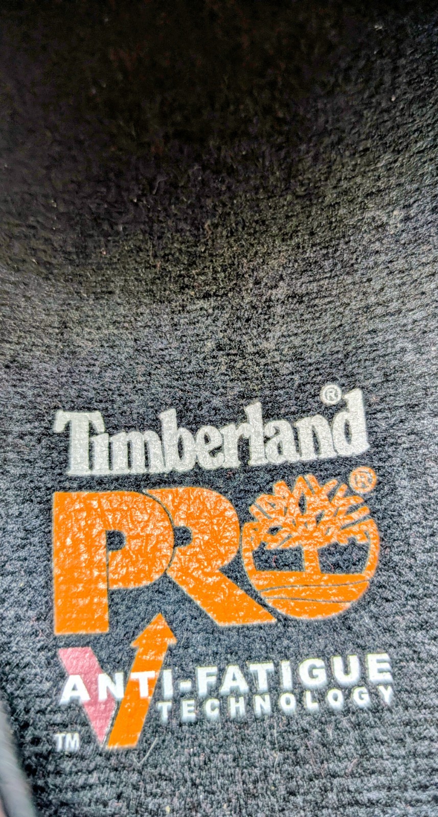 TIMBERLAND PRO Anti-fatigue sneakers black/peach size 7