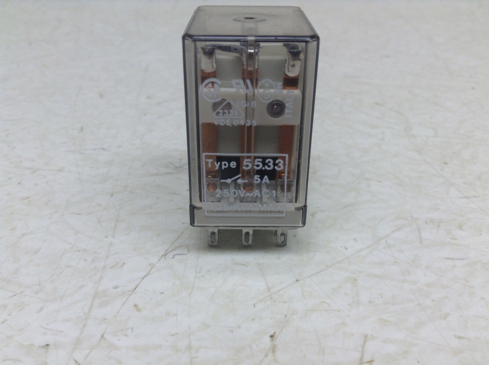 Finder 55.33 120 VAC Coil Relay 5533
