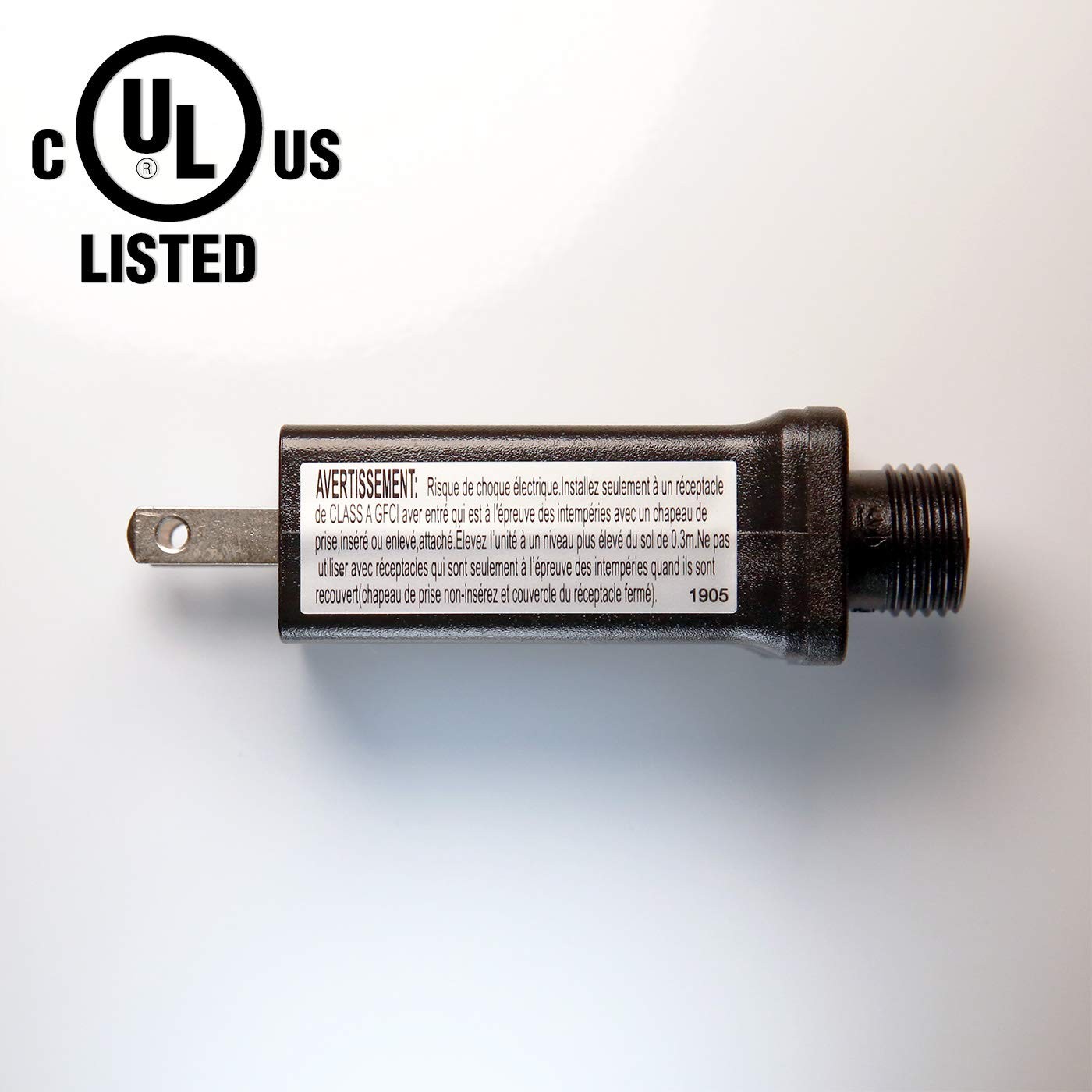 JT-DC240V0250-C 24V LED Power Adapter(Input: 120V AC, 0.20A | Output: Black