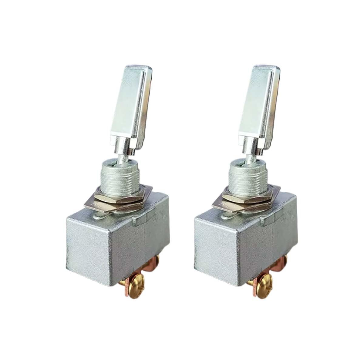 2PCS Heavy Duty Toggle Switch, 50 Amp 12 Volt 2 Position 2 Pin Rocker Switch, ON