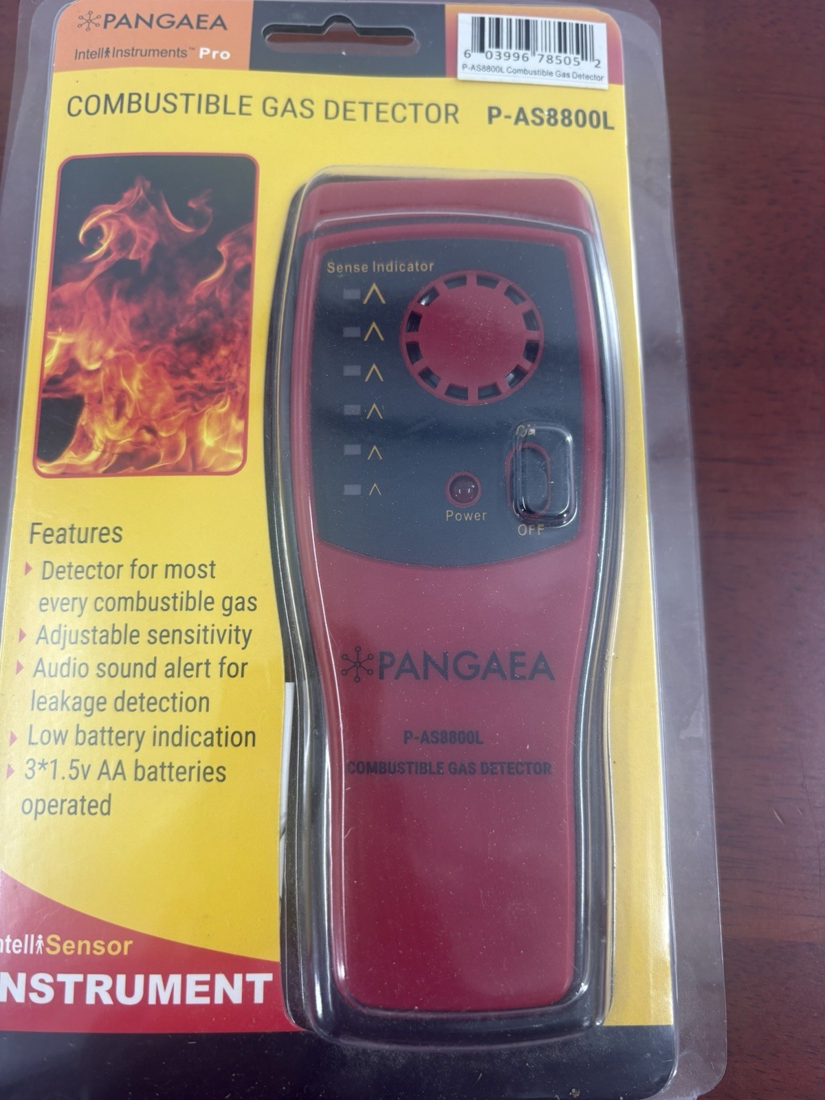 PANGAEA P-AS8800L Combustible Gas Detector with Flexible Probe