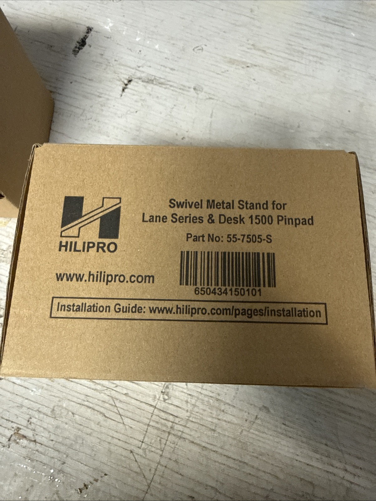 Hilipro Swivel Metal Stand for Ingenico Lane Series & Desk 1500 Pinpad 55-7505-S