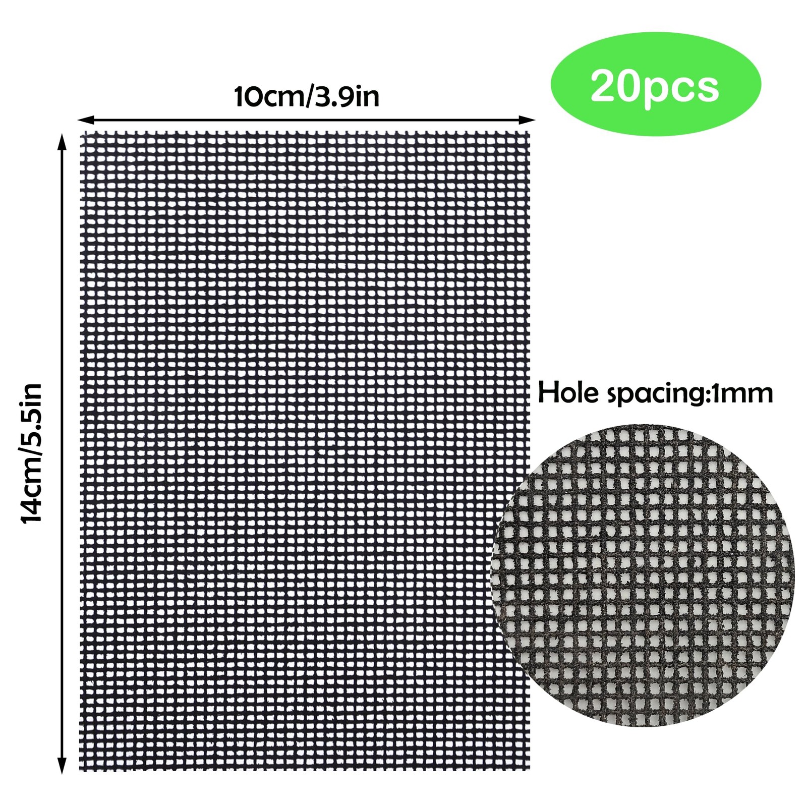 10 Pcs Cleaning Screens for Toilets Cleaner Hard Water 5.5 x 4 Inch Pads