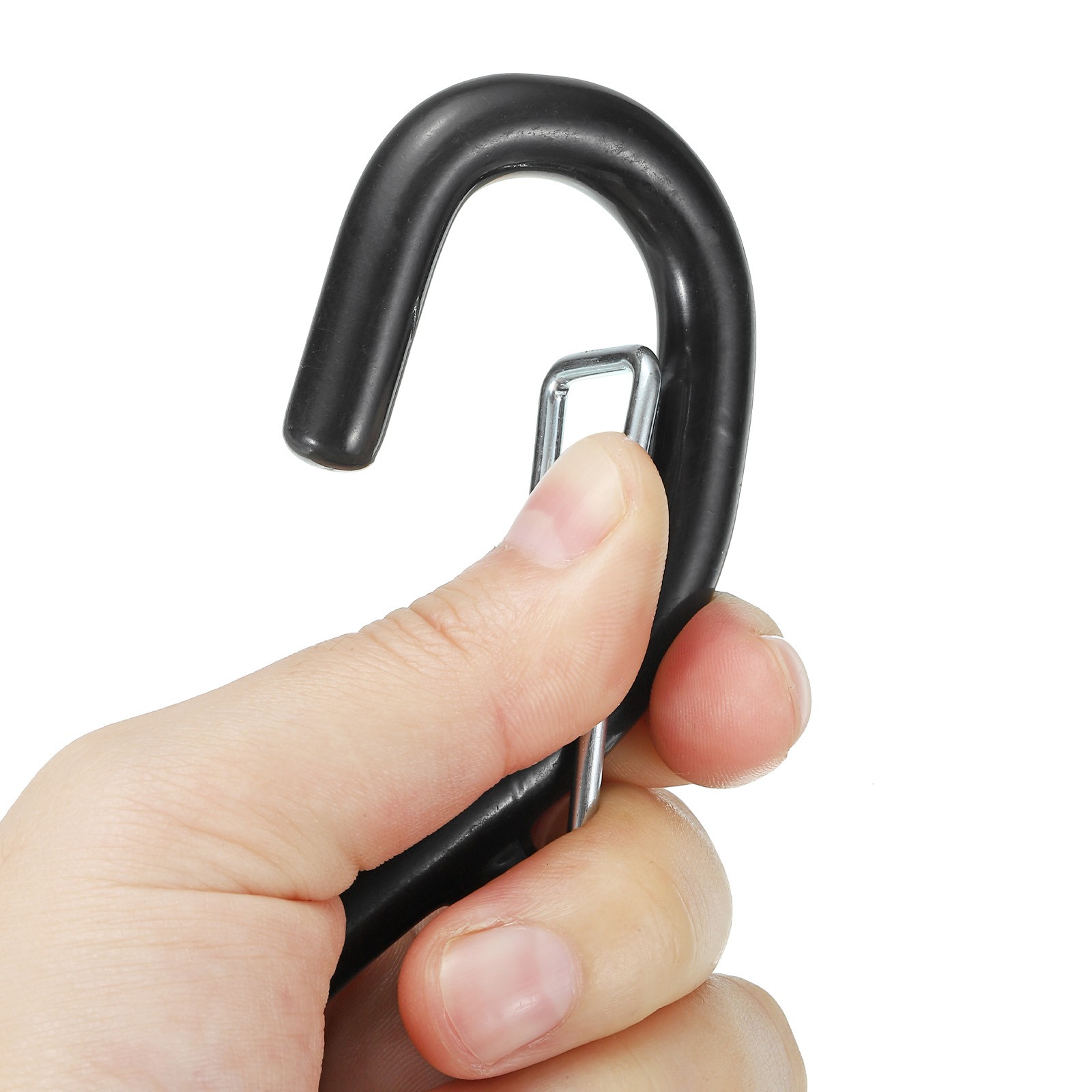 Ratchet Strap S Hook with Latch Load 3306 Lbs for 1″ Tie Down Strap 4pcs