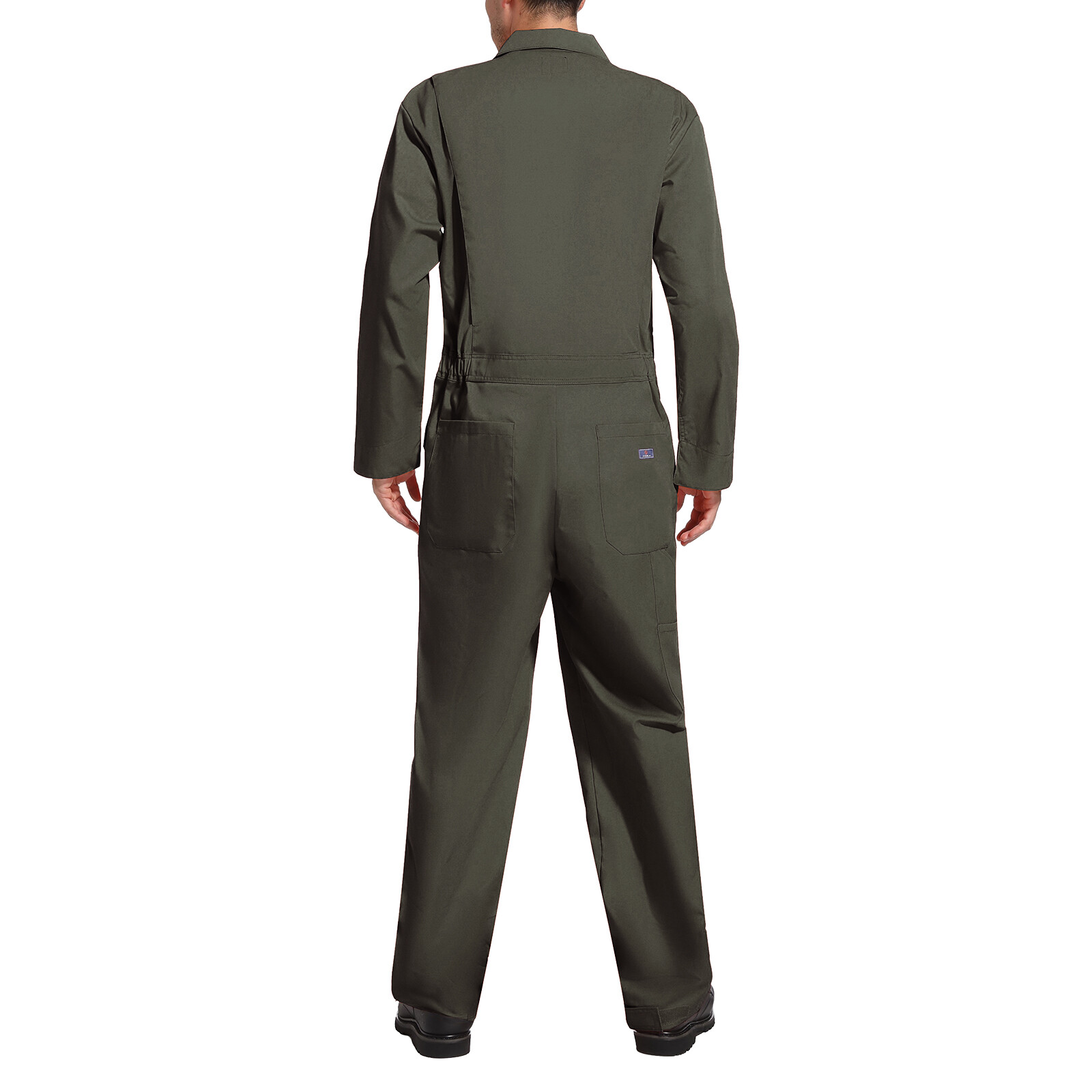 HISEA Men’s Long Sleeve Coverall Workwear Jumpsuit Boilersuit Anti-Stain&Wrinkle