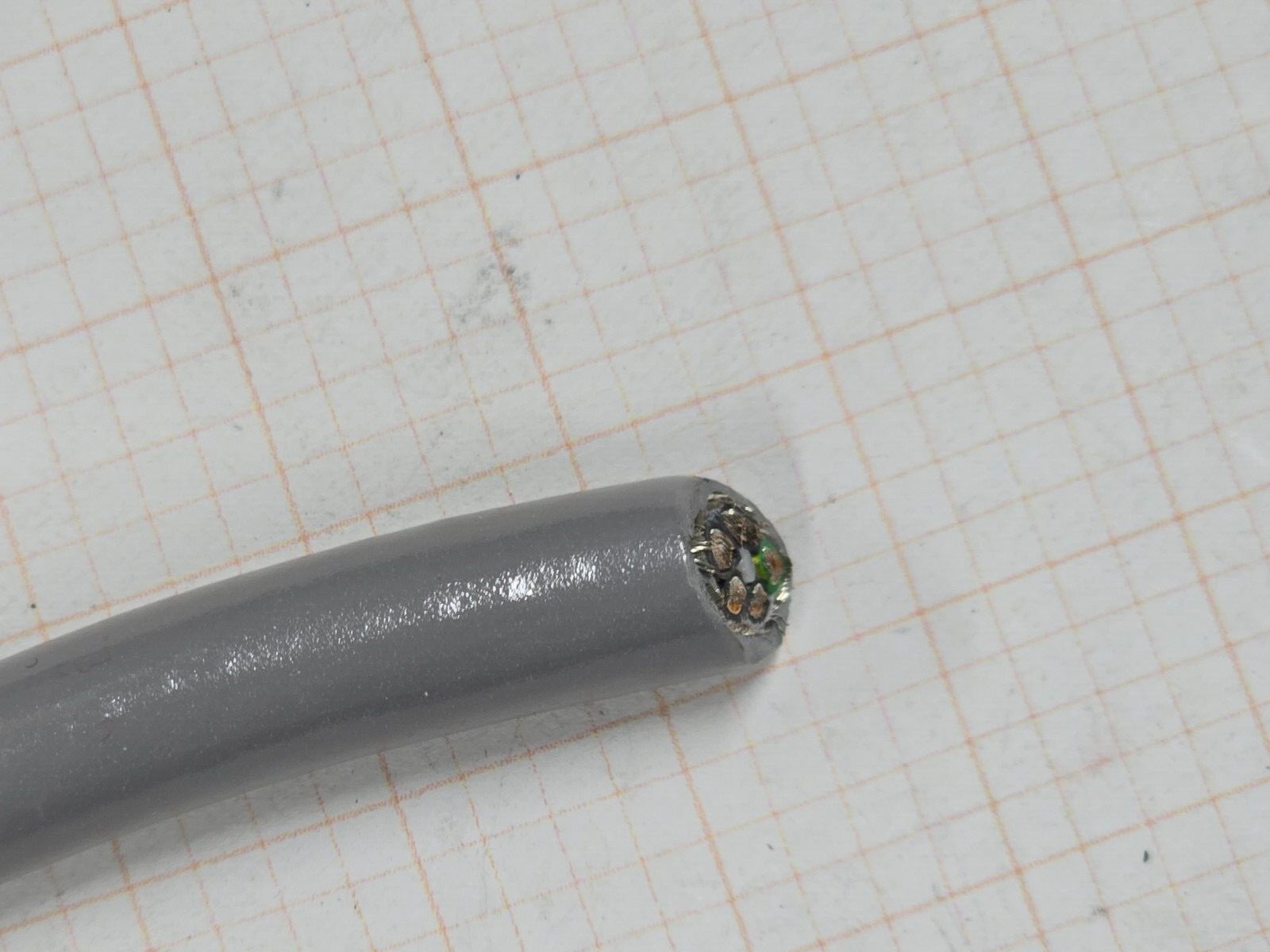 Alpha Wire 80152 14/5C EcoFlex PUR mPPE/PUR Shielded Hi-Flex Control Cable /5ft