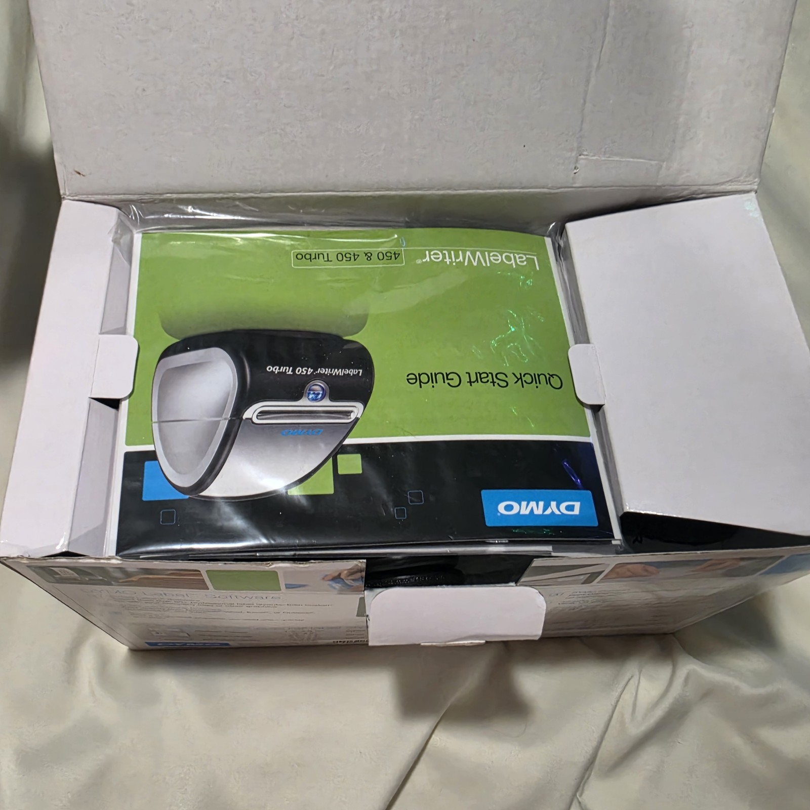DYMO LabelWriter 450 Turbo High-Speed Thermal Label Printer – Open Box