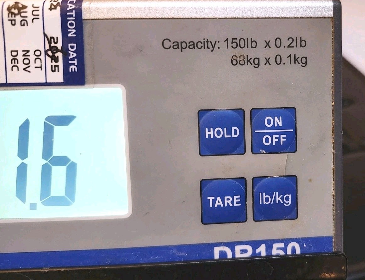 Cardinal Shipping Scale Detecto DR150 Low Platform Scale-150 lb Capacity