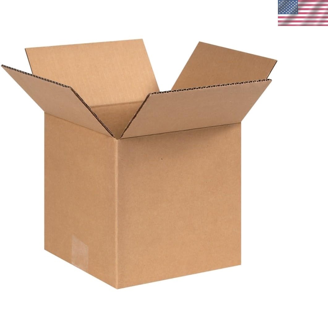 Eco-Friendly 25-Pack 8x8x8 Shipping Boxes for All Your Packing and Storage Needs