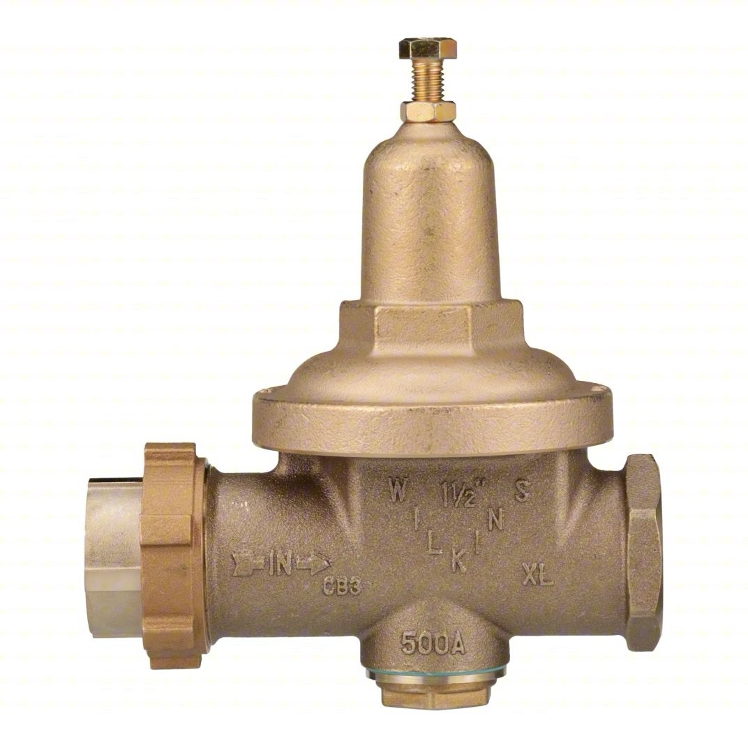 Zurn Wilkins 112-500XL 1-1/2in Bronze Water Pressure Reducing Valve 25-75 PSI