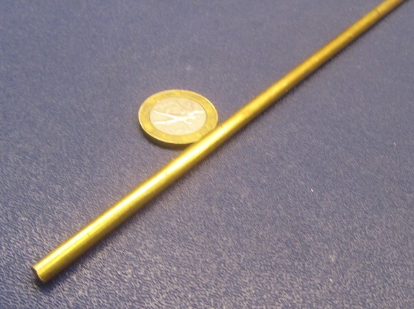 360 Brass Rod 3/16″ (.188″) Diameter x 24.0″ Length, 4 Pcs, 8 Ft