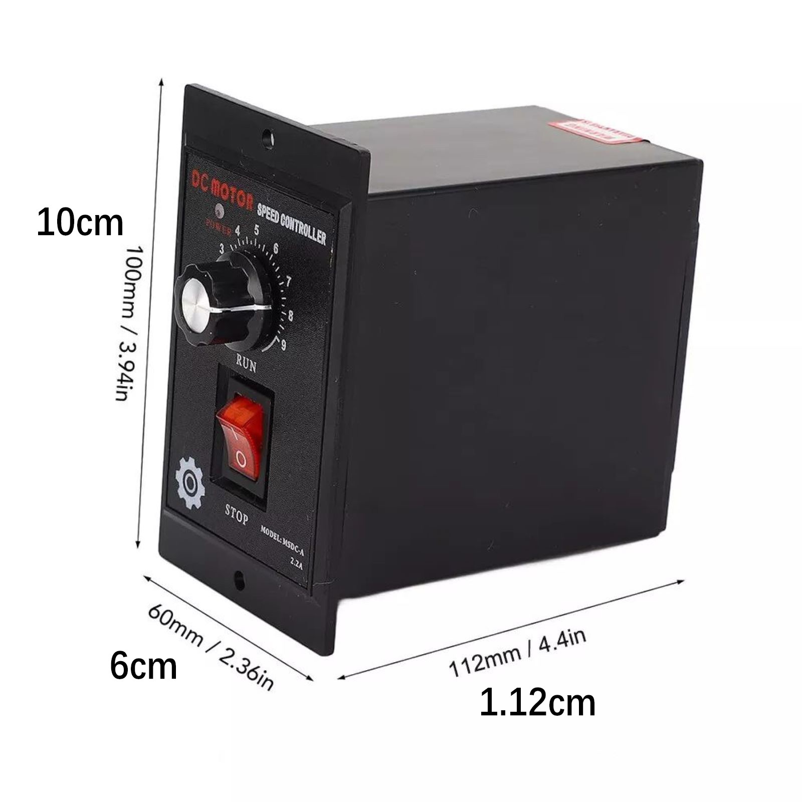 4.4*3.94*2.36in 500 W New DC motor speed controller with DC 90 V output