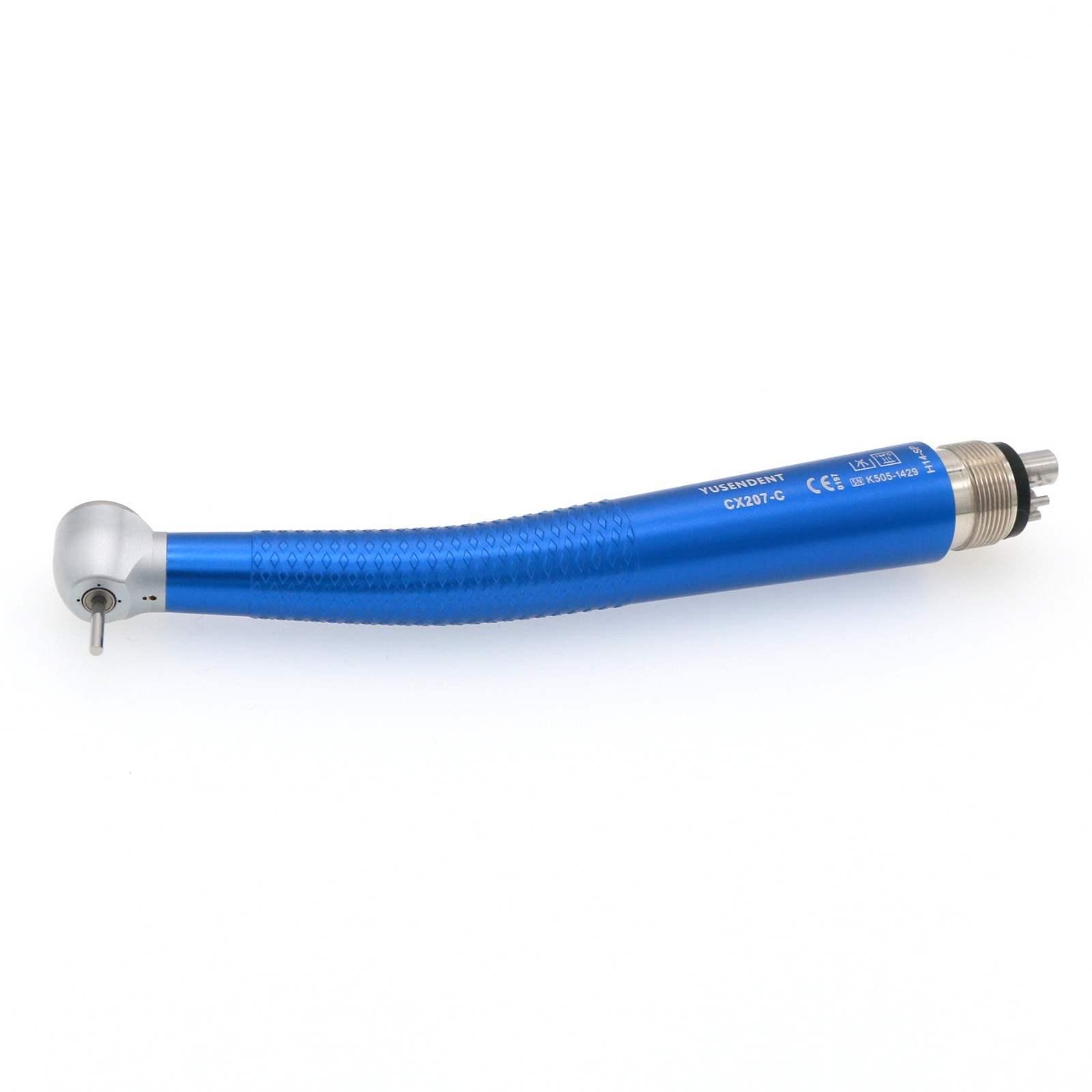 US COXO Dental High Speed Air Turbine Handpiece 4 Holes Anti-retraction CX207-C