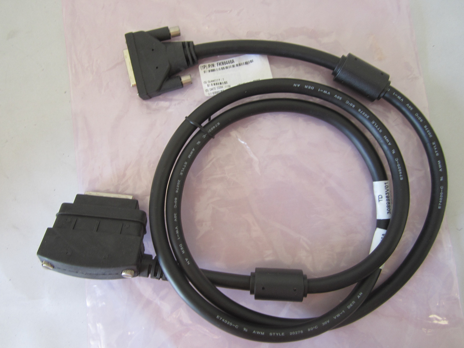 Motorola FKN8446A ASSY CABLE 1.5M (4.9FT) DISPLAY CPU CBL, RGB Port / MW810