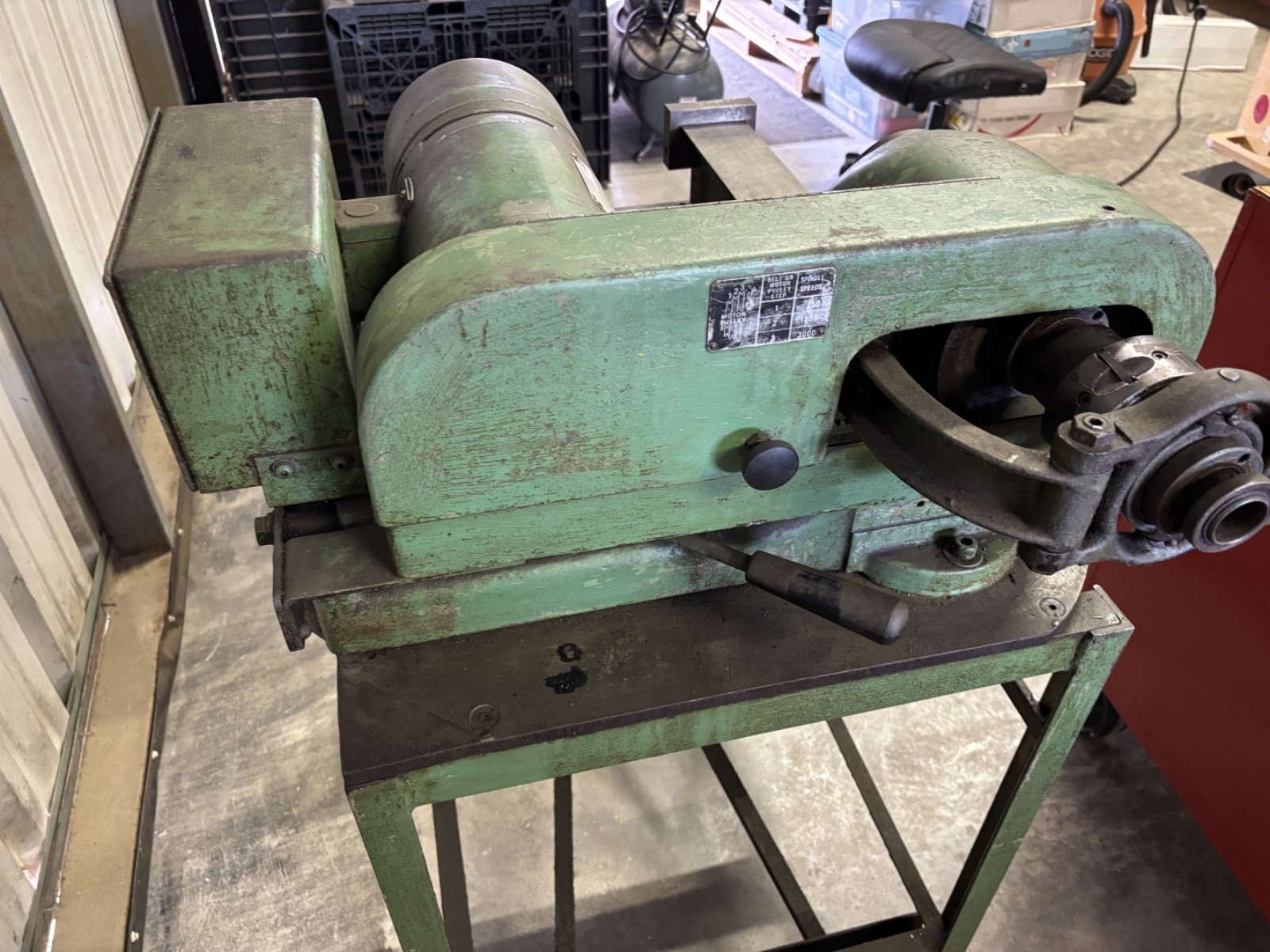 Hardinge Model HSL-59 High Speed Lathe with Extended Bed, 3PH, 220 V