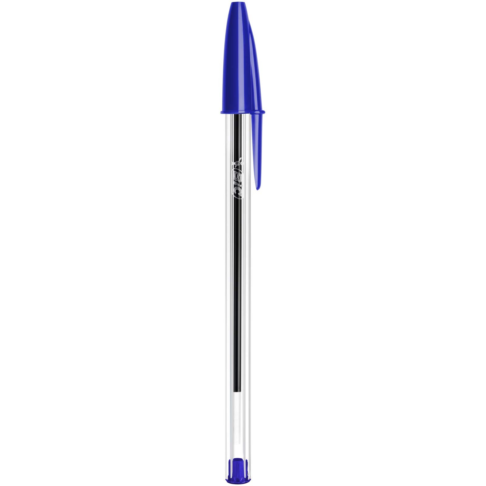 Bic Cristal Original Ballpoint Pens Medium Point 1.0mm Blue Pack of 10