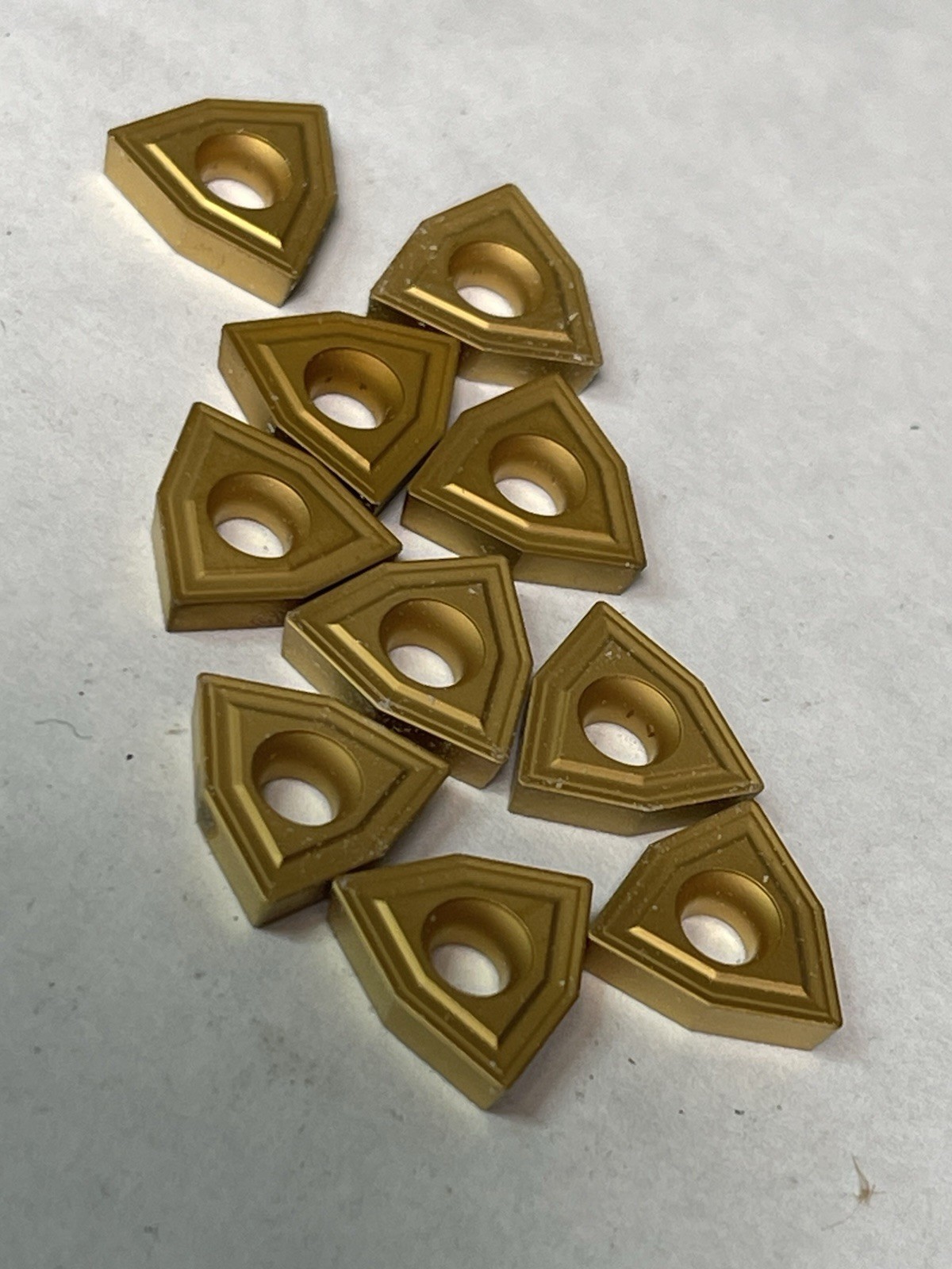 HERTEL/Ingersoll/Kennametal Carbide Inserts WCGX060304S CM3 Qty. 10 (26JL11)