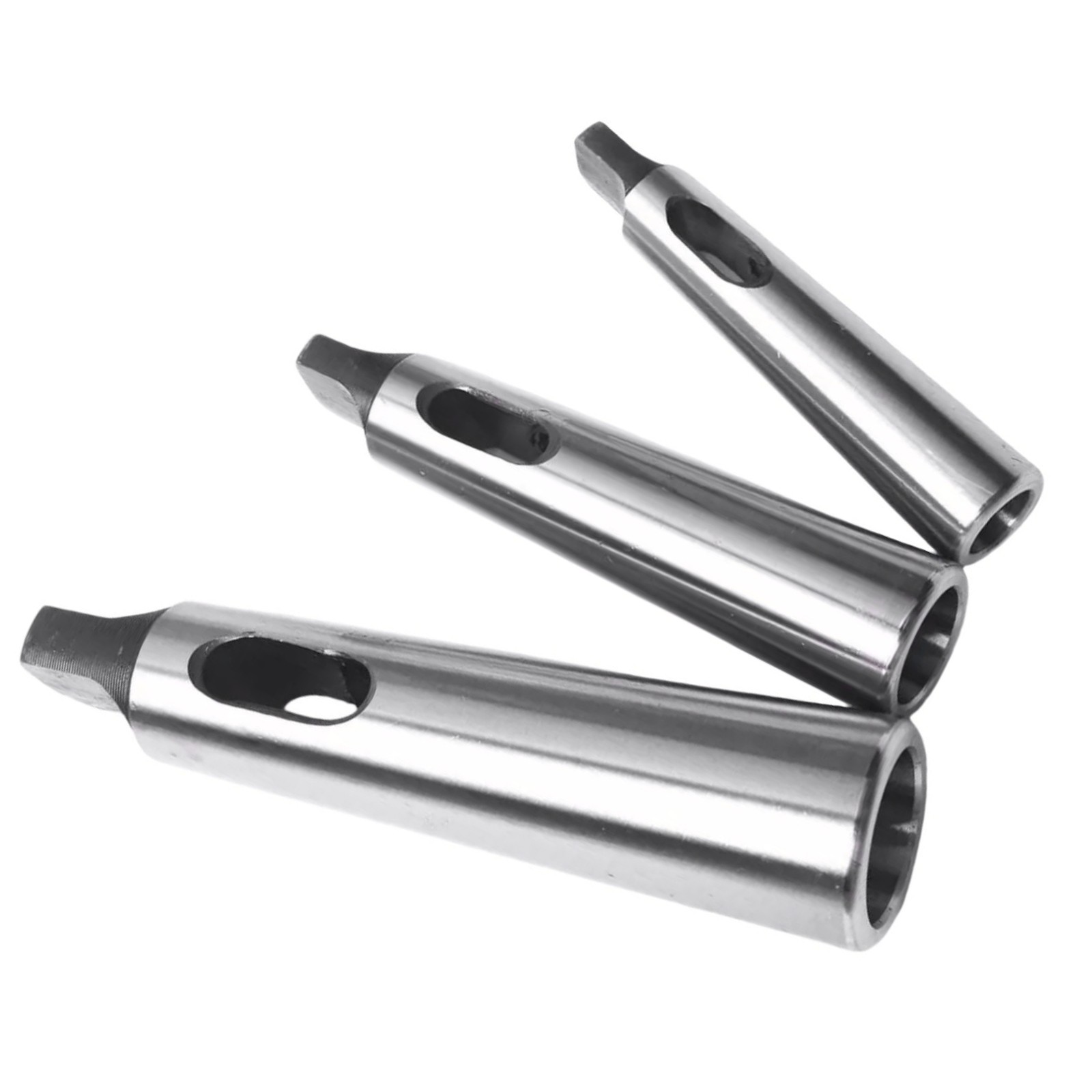 3x Morse Taper Adapter Reducing Drill Sleeve achieving a hardness of 50 HRC