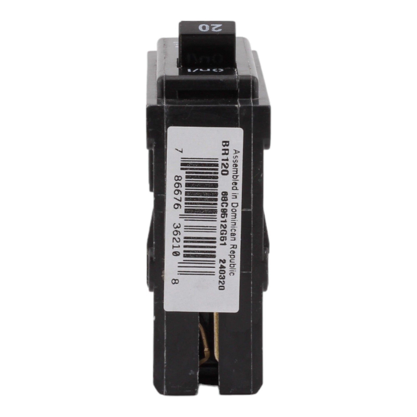 LOT OF 10 NEW Eaton BR120 Plug In Type BR Circuit Breaker 1 Pole 20 Amp
