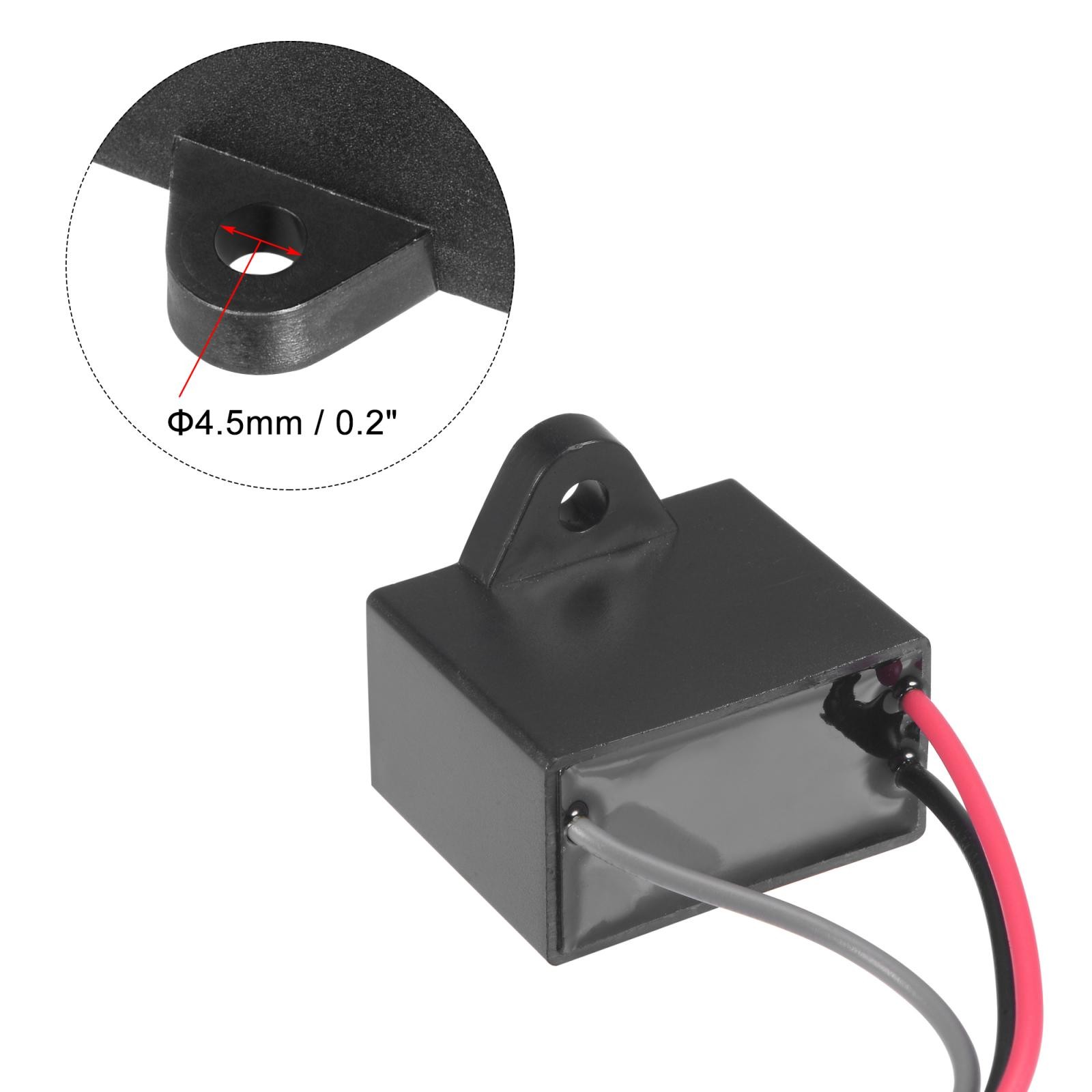 Ceiling Fan Capacitor CBB61 1.5/2.5uF 350V AC 3 Wires Metallized Polypropylene