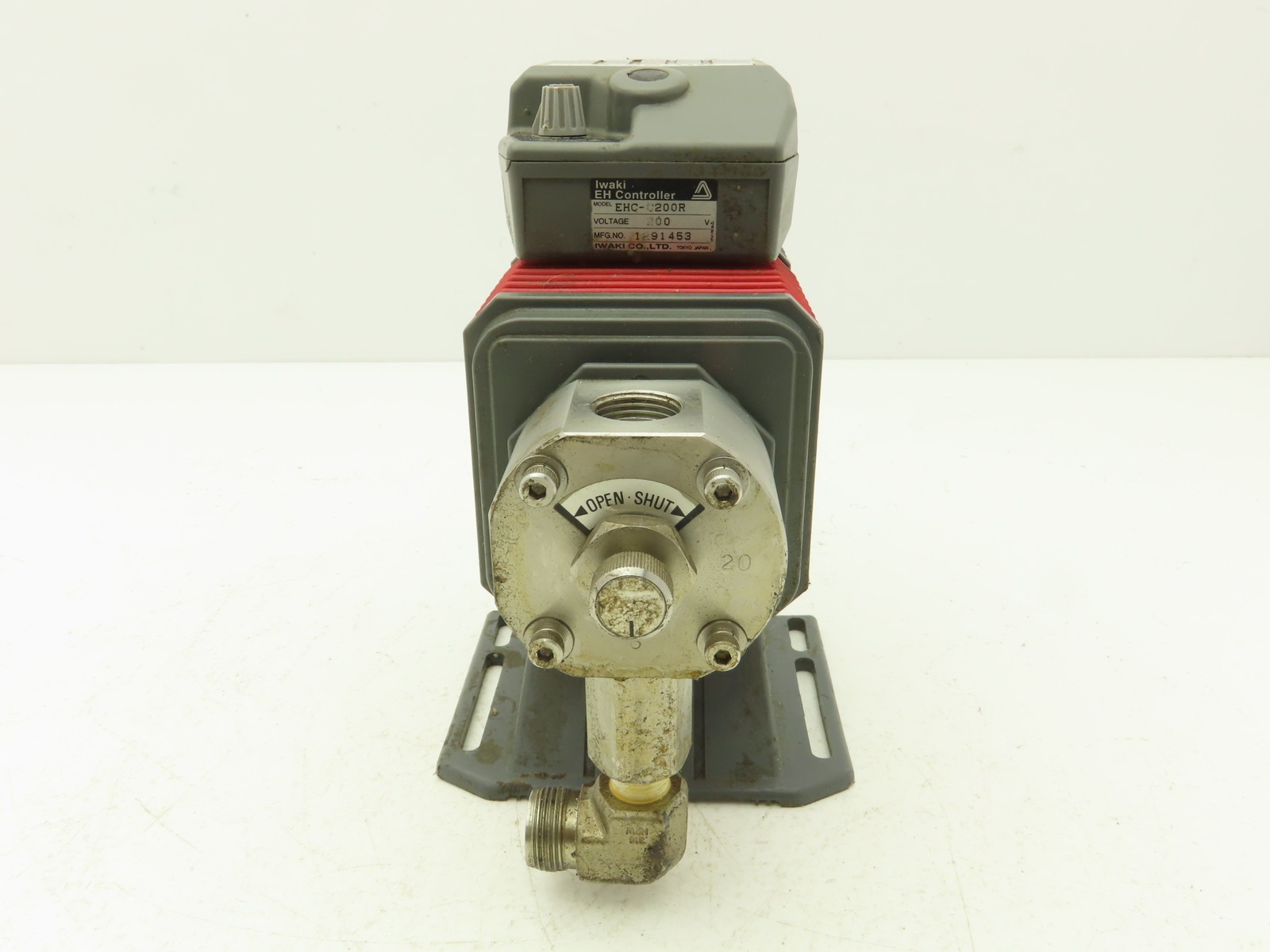 Iwaki EH-C20SH-200R9 Metering Pump Dosing Chemical 120ml/Min Pres .69MPa 200V