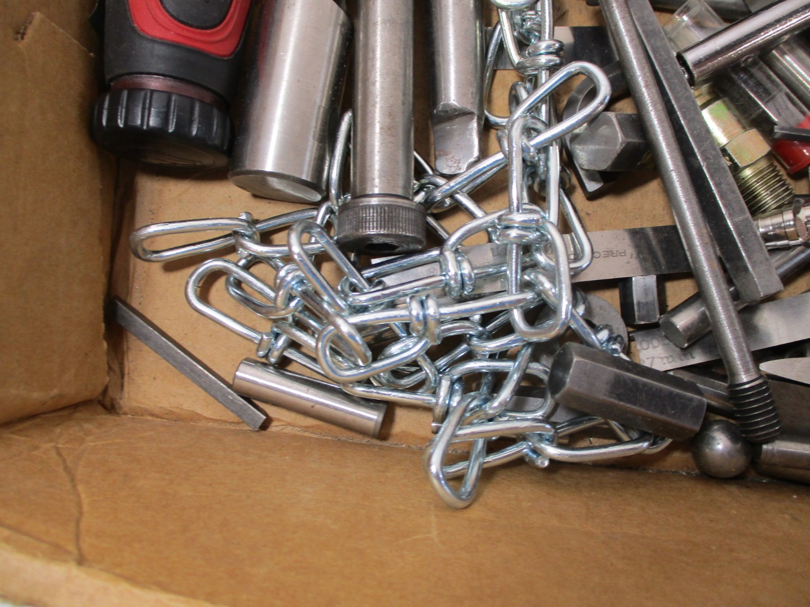 25 # Lbs Machinist Parts Pieces Bits Hand Tools Hardware Doo Dads & Brass Scrap