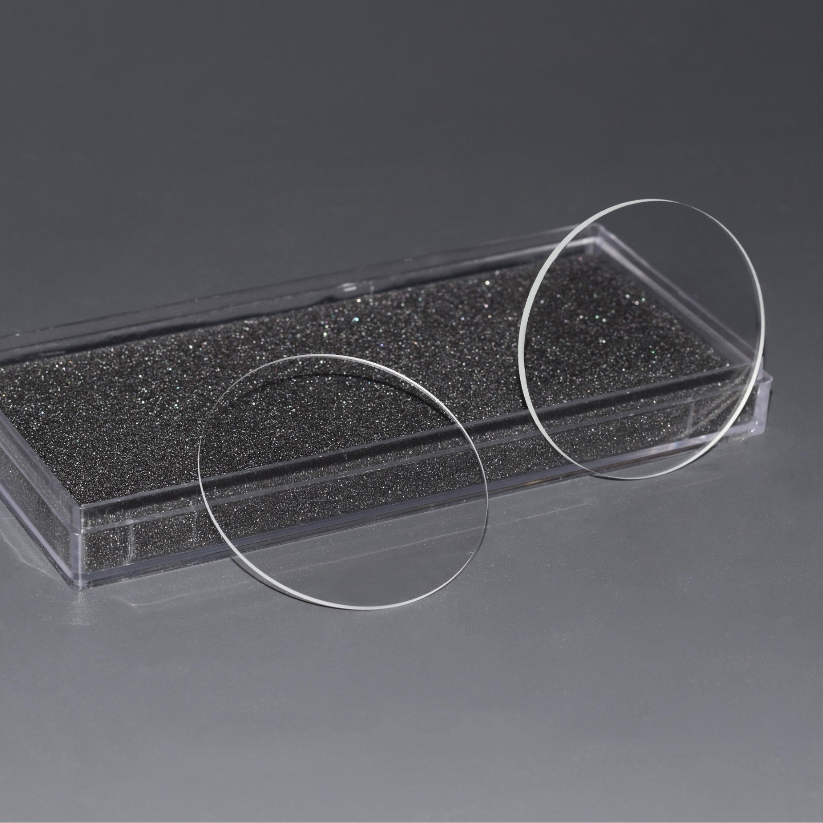 2inch D50mm Sapphire Wafer Substrate Single Crystal Al2O3 Window Thick 0.05-2mm