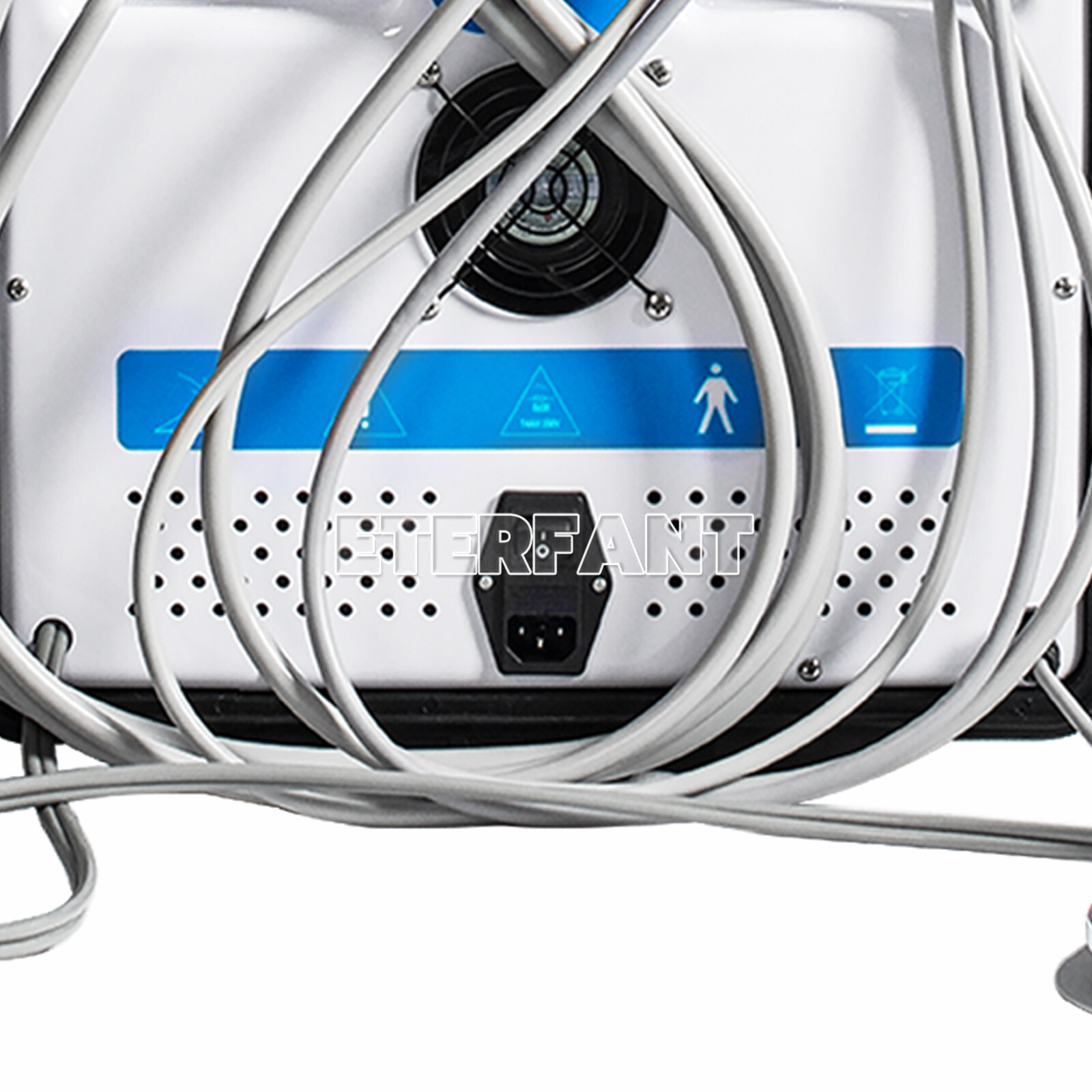 Dental Unit w/Air Compressor Curing Light Scaler 4H/Mobile Suction Unit System
